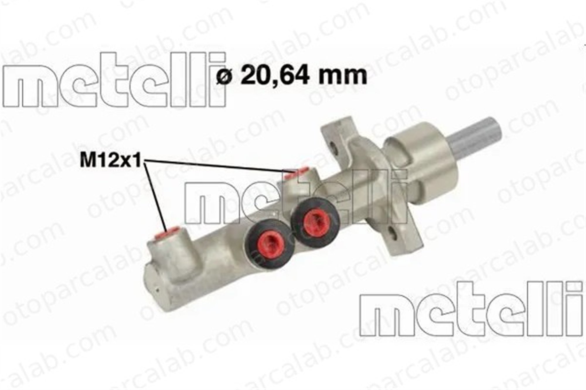 METELLI 05-0741 Fren Ana Merkez VW POLO POLO IV Sedan 5Z0611019L 5Z0611019P