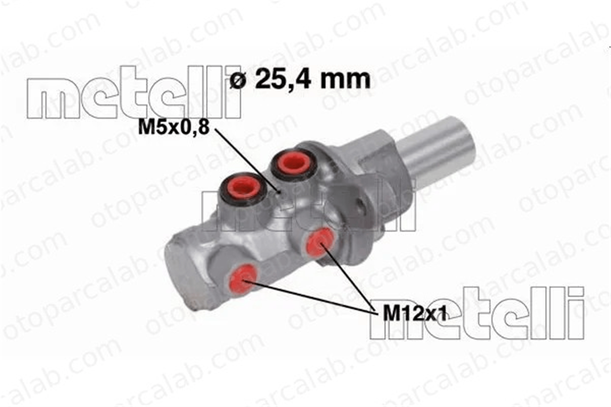 METELLI 05-0754 Fren Ana Merkez FORD TRANSIT Panelvan/Van TRANSIT Platform şasi 6C112K478BD 1433956