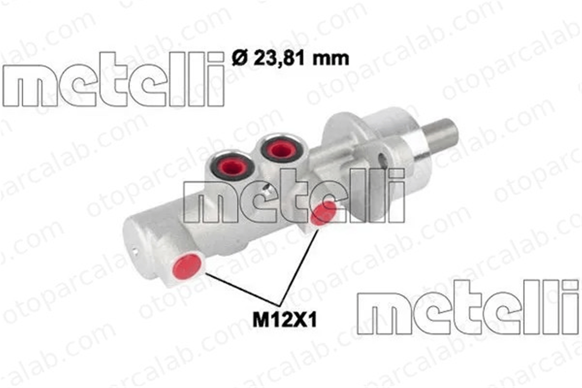 METELLI 05-0788 Fren Ana Merkez OPEL CORSA C Kasa/eğik arka COMBO Kasa/büyük limuzin 558128 93177767