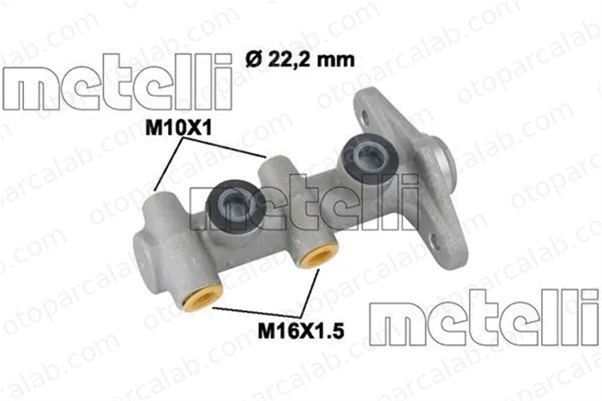 METELLI 05-0815 Fren Ana Merkez HYUNDAI ACCENT II Sedan ACCENT II 5851025000