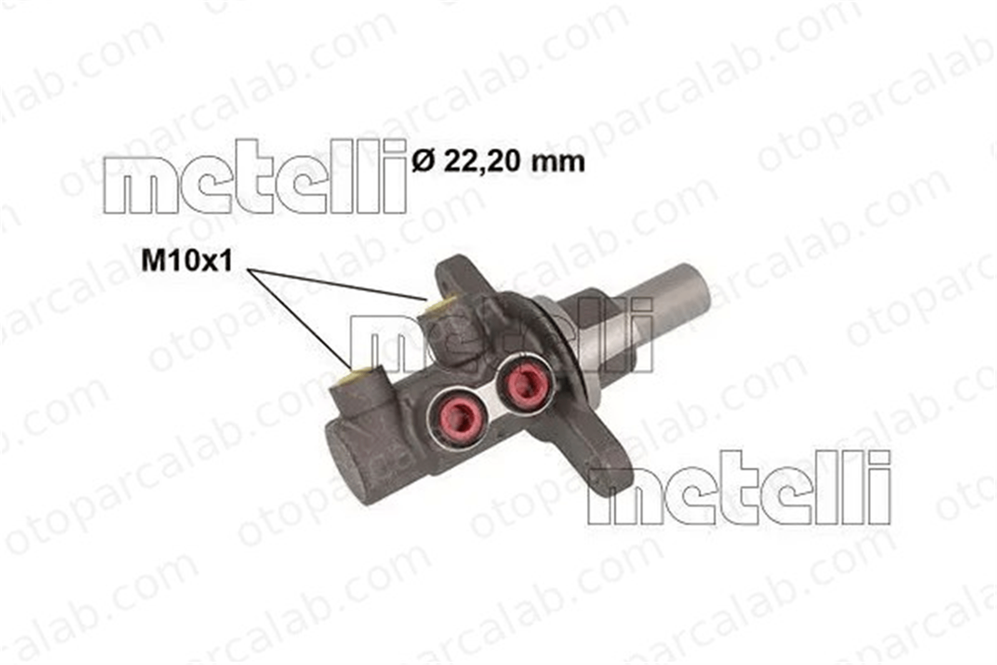 METELLI 05-0840 Fren Ana Merkez TOYOTA COROLLA Sedan COROLLA 4720119065