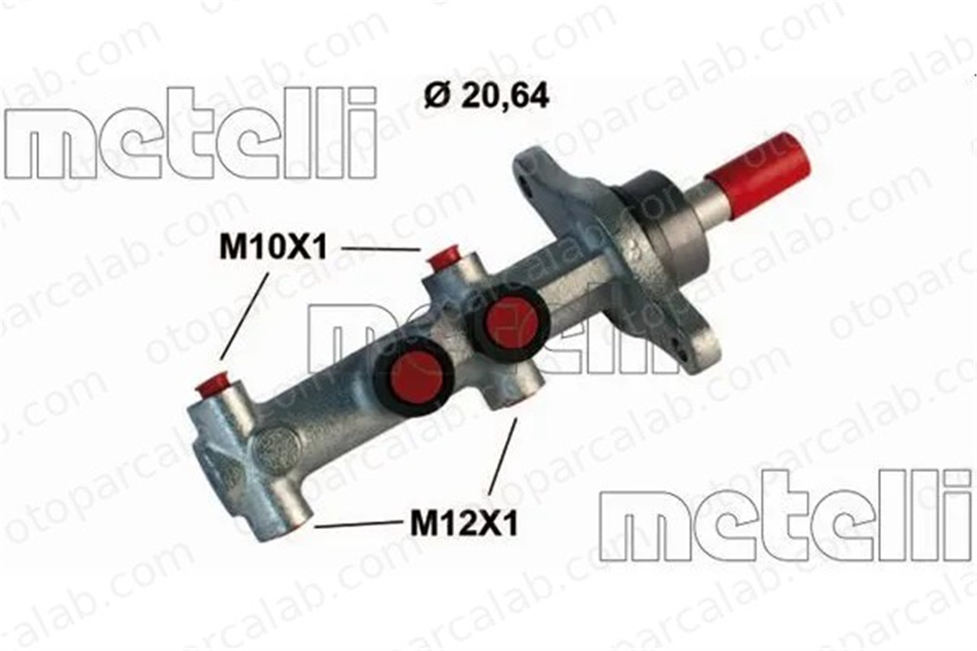 METELLI 05-0864 Fren Ana Merkez OPEL VIVARO A Panelvan/Van VIVARO A Platform şasi 4417128 4601000Q0N