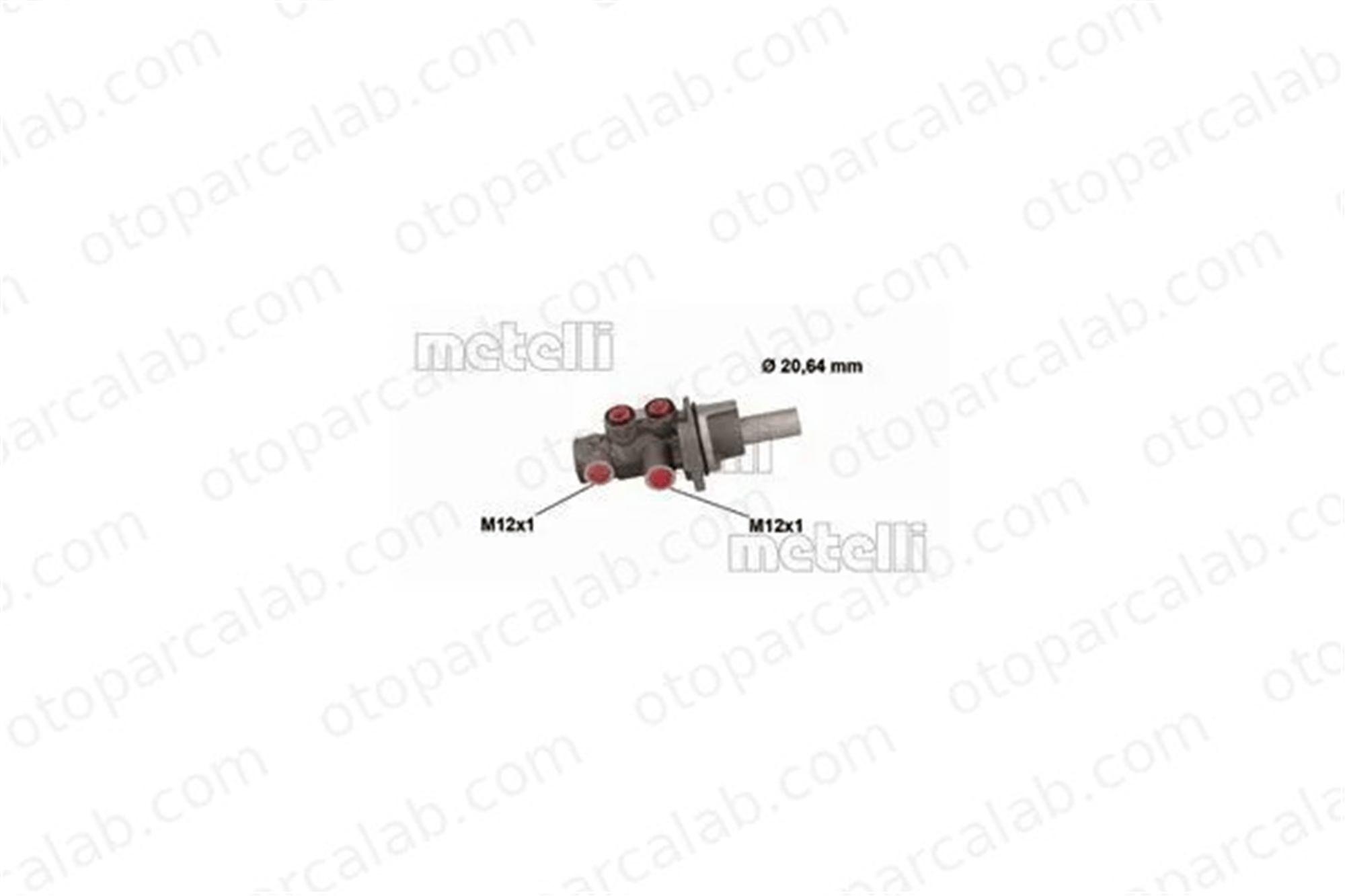 METELLI 05-0887 Fren Ana Merkez FORD FIESTA VI B-MAX 8V512140DA 1550276