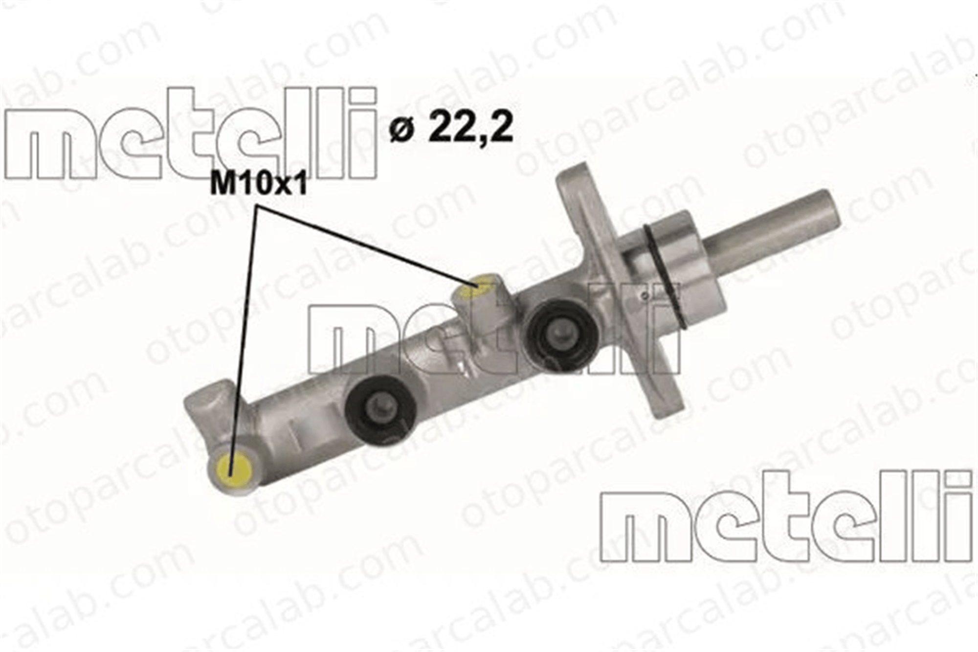METELLI 05-1126 Fren Ana Merkez TOYOTA RAV 4 II 4720142190