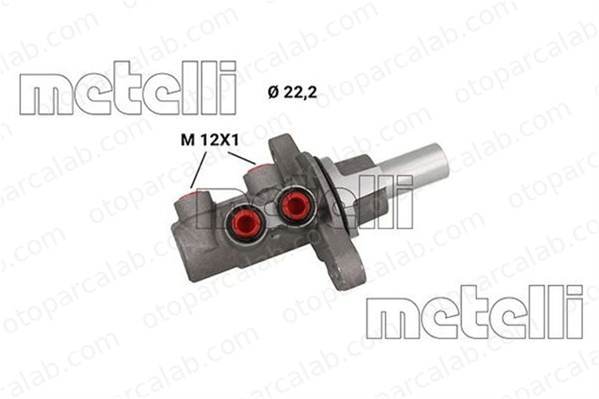 METELLI 05-1255 Fren Ana Merkez RENAULT KANGOO / GRAND KANGOO II KANGOO Express 7701209764 4154300001