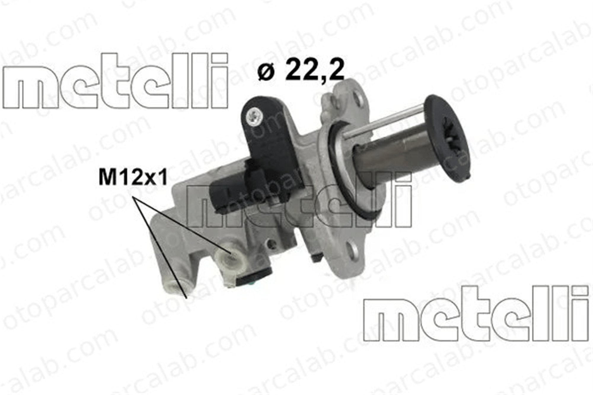 METELLI 05-1263 Fren Ana Merkez SEAT IBIZA V VW POLO VI 2Q1614019AREP 2Q1611019C