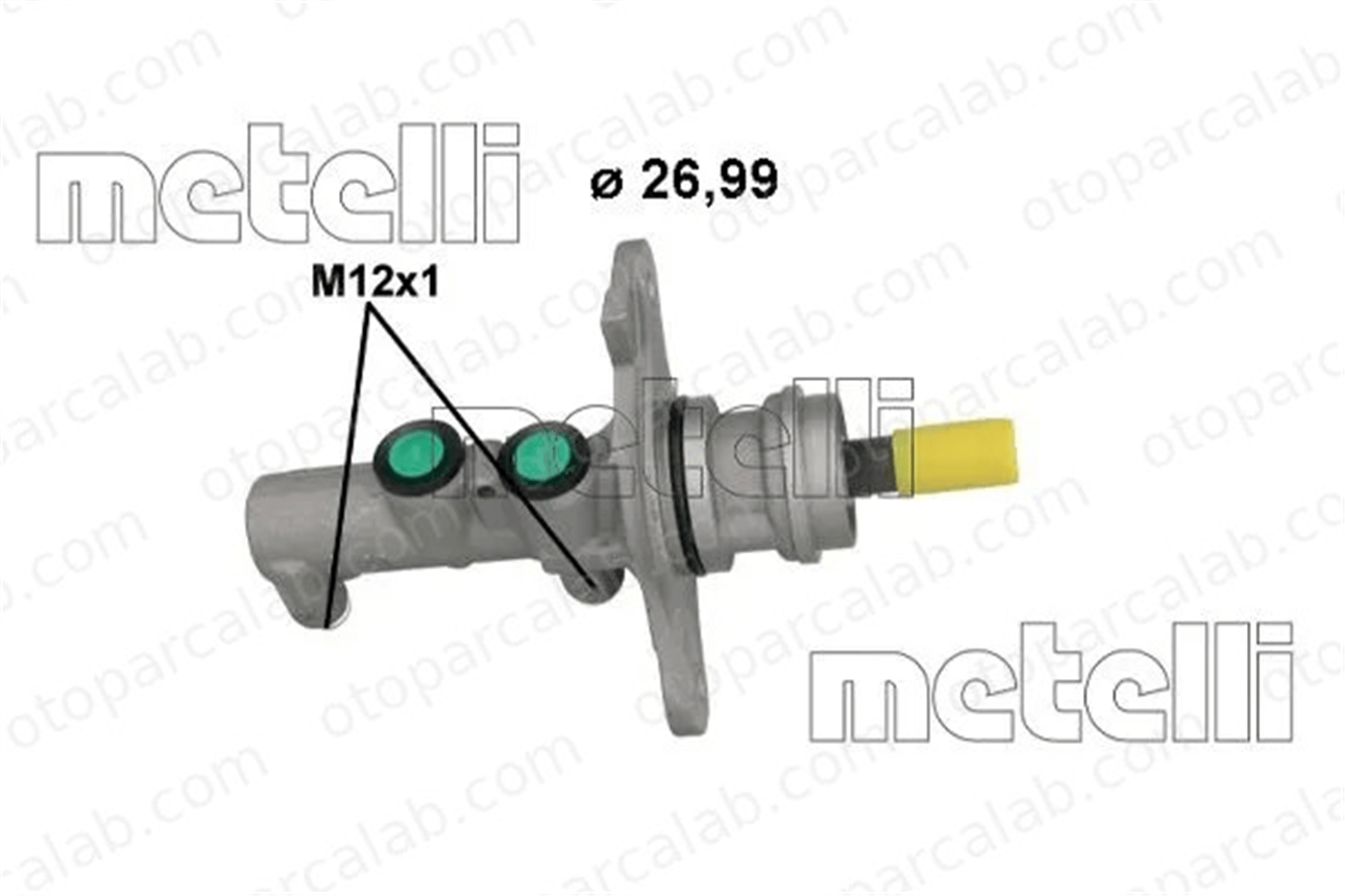 METELLI 05-1270 Fren Ana Merkez MERCEDES-BENZ VITO Tourer V-SERISI A4474310201 4474310201