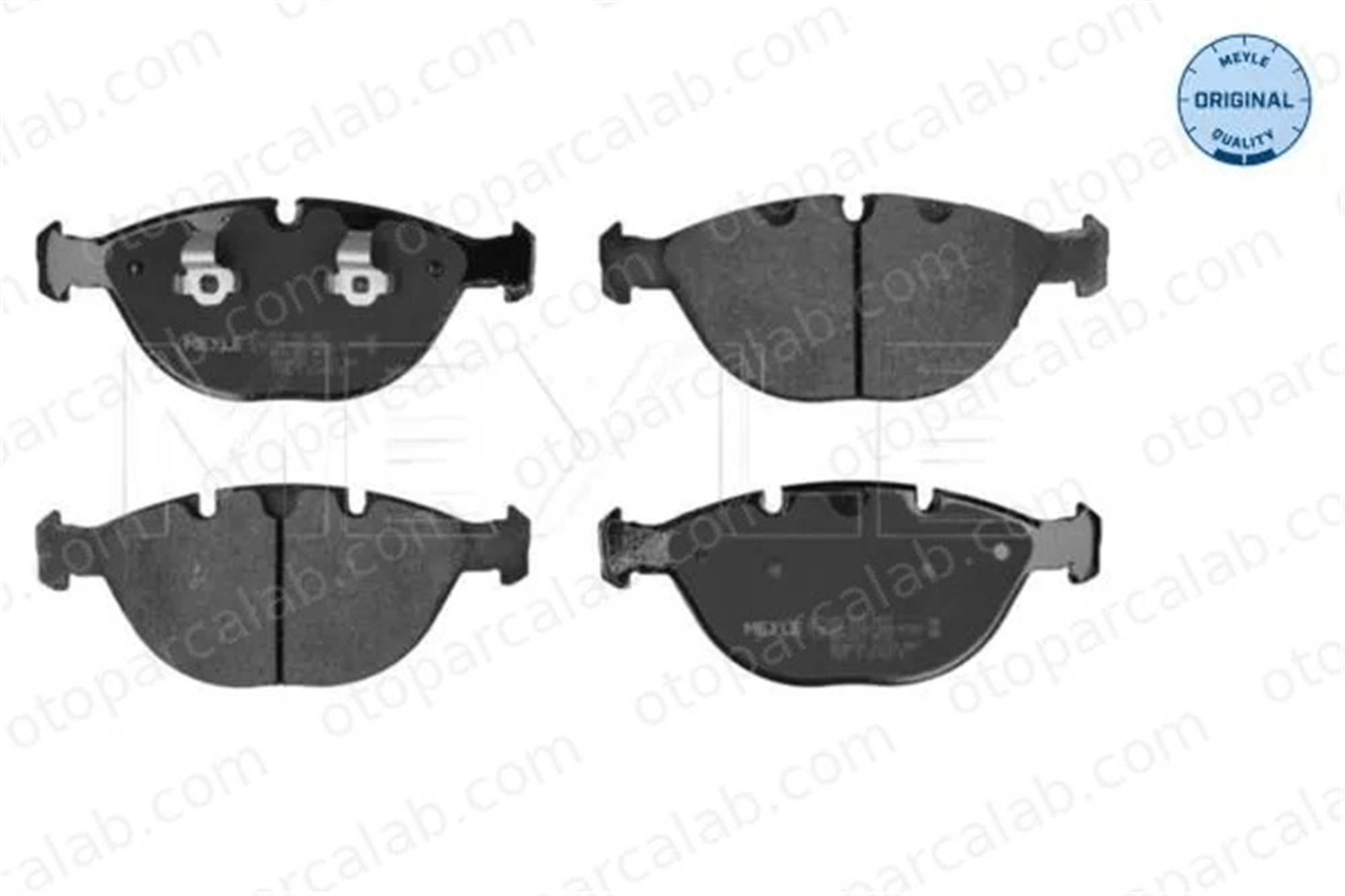 MEYLE 025 234 4821 Fren Disk Balata Ön BMW X5 34116761282 34116756350