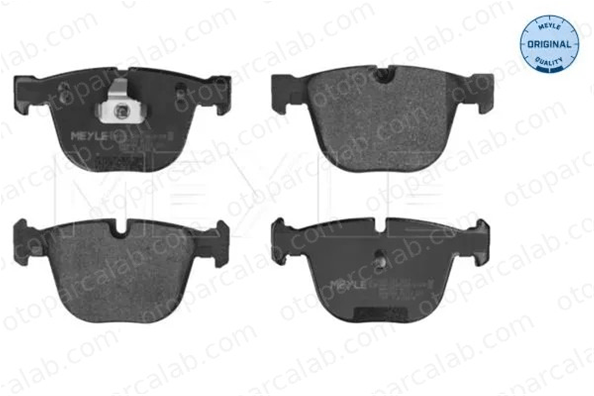 MEYLE 025 237 3017 Fren Disk Balata Arka BMW 5 5 Touring 34216768471 301476