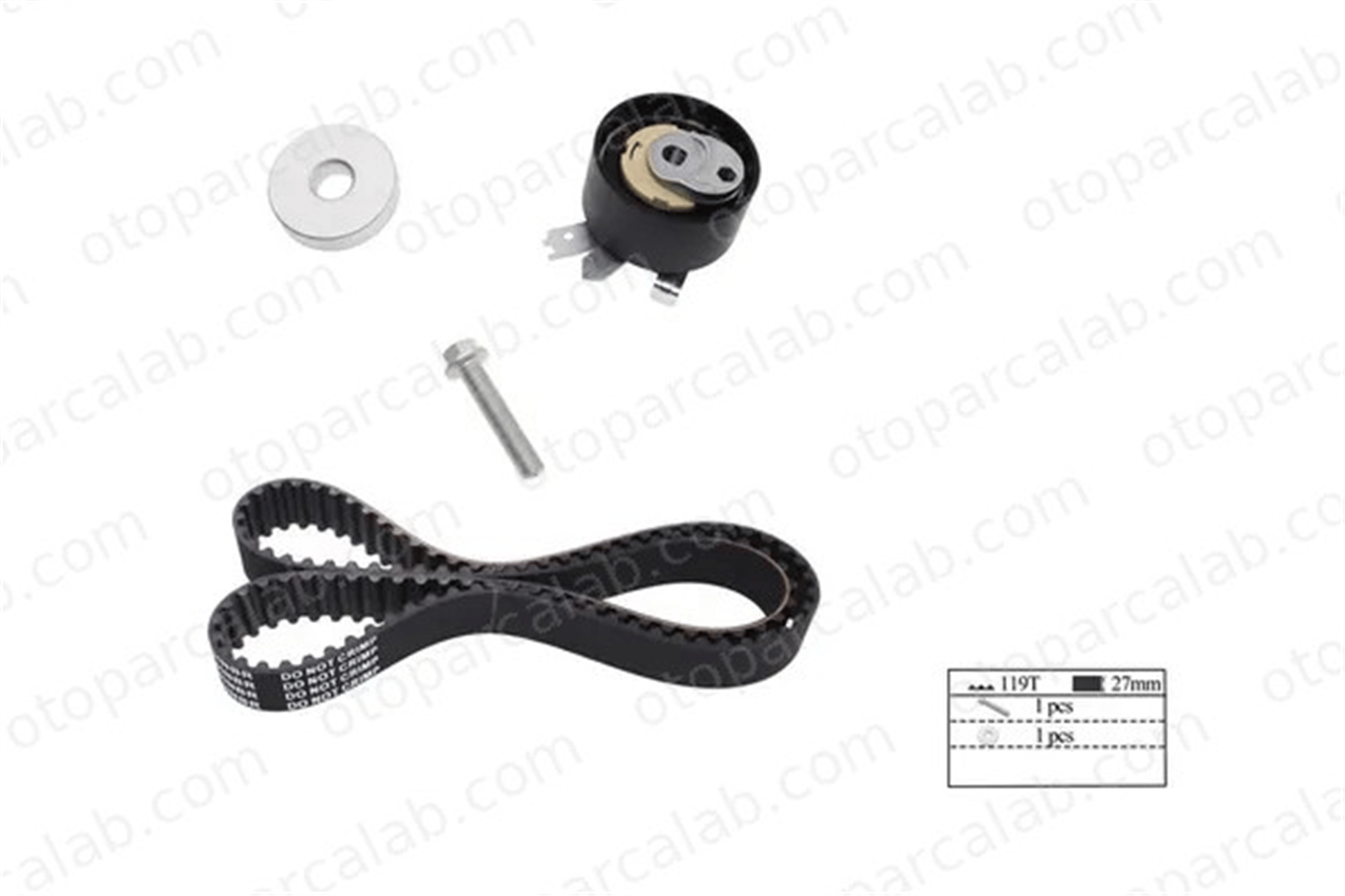 MGA 21021 Triger Kayış Seti RENAULT DUSTER KANGOO / GRAND KANGOO II 130C14613R 130C10474R