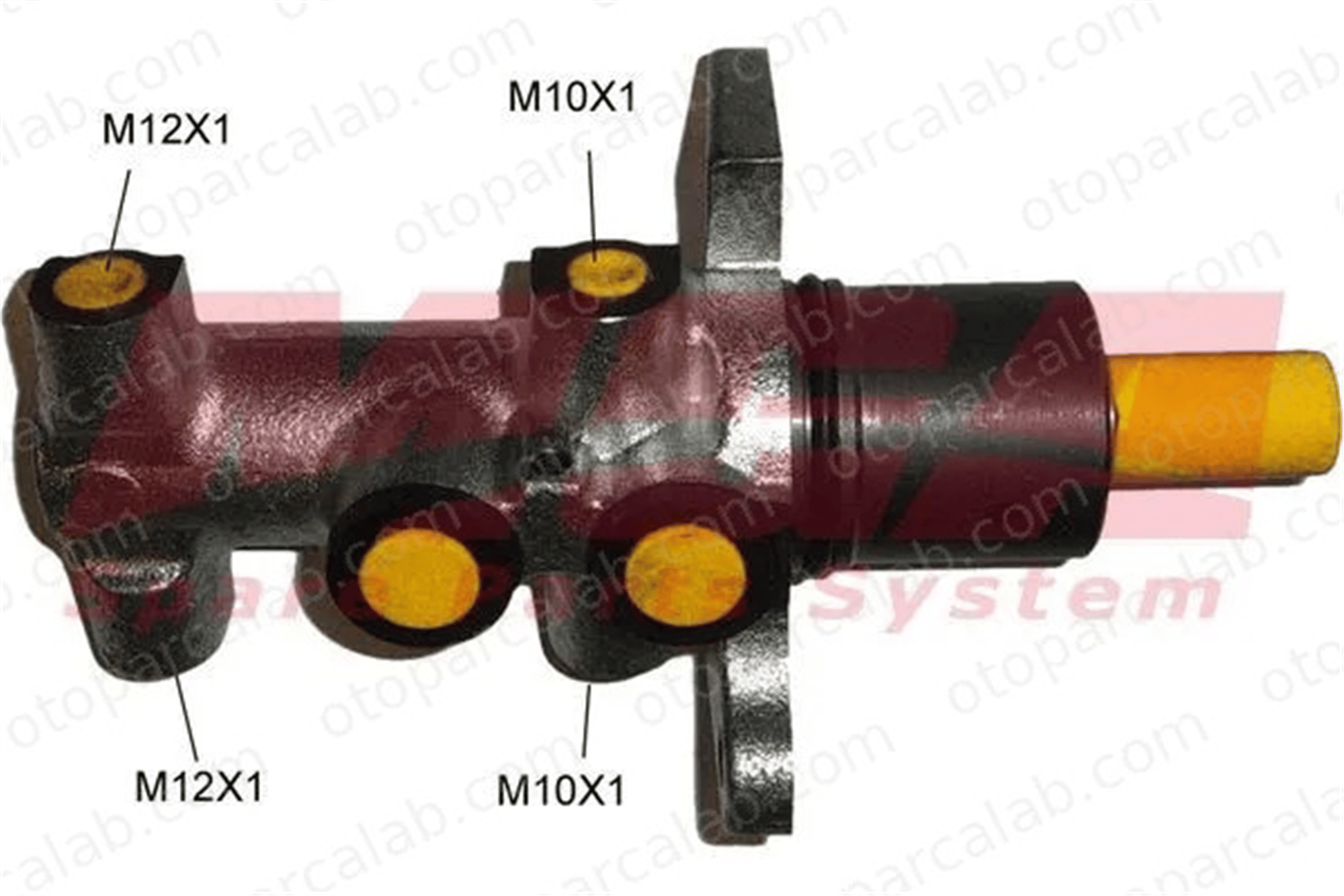 MGA 52541 Fren Ana Merkez OPEL VIVARO A Minibüs/Otobüs RENAULT TRAFIC II Panelvan/Van 7701210057 4601000QAJ