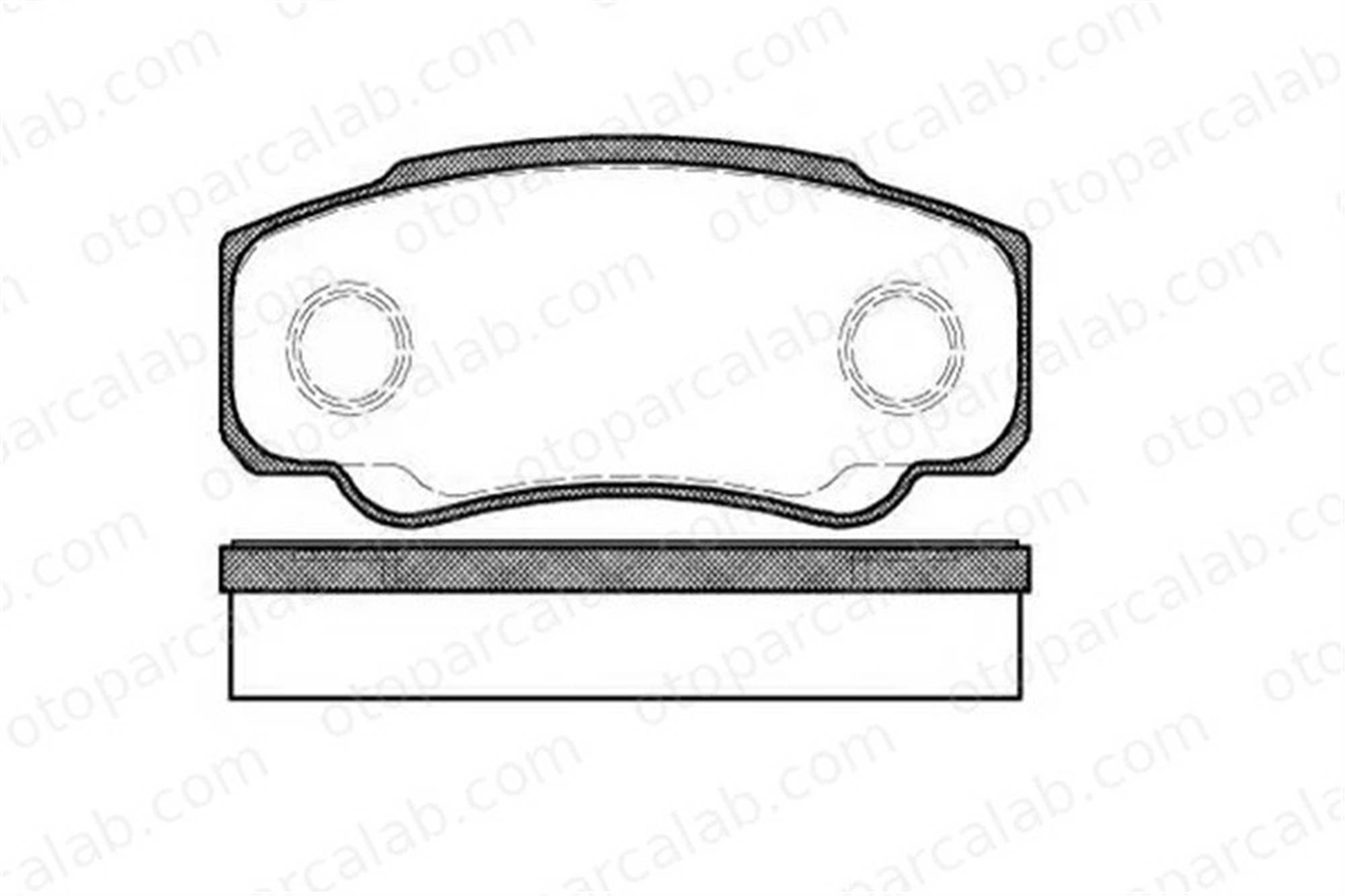 MGA 55120 Fren Disk Balata Arka FIAT DUCATO Minibüs/Otobüs DUCATO Panelvan/Van 425247 71770072