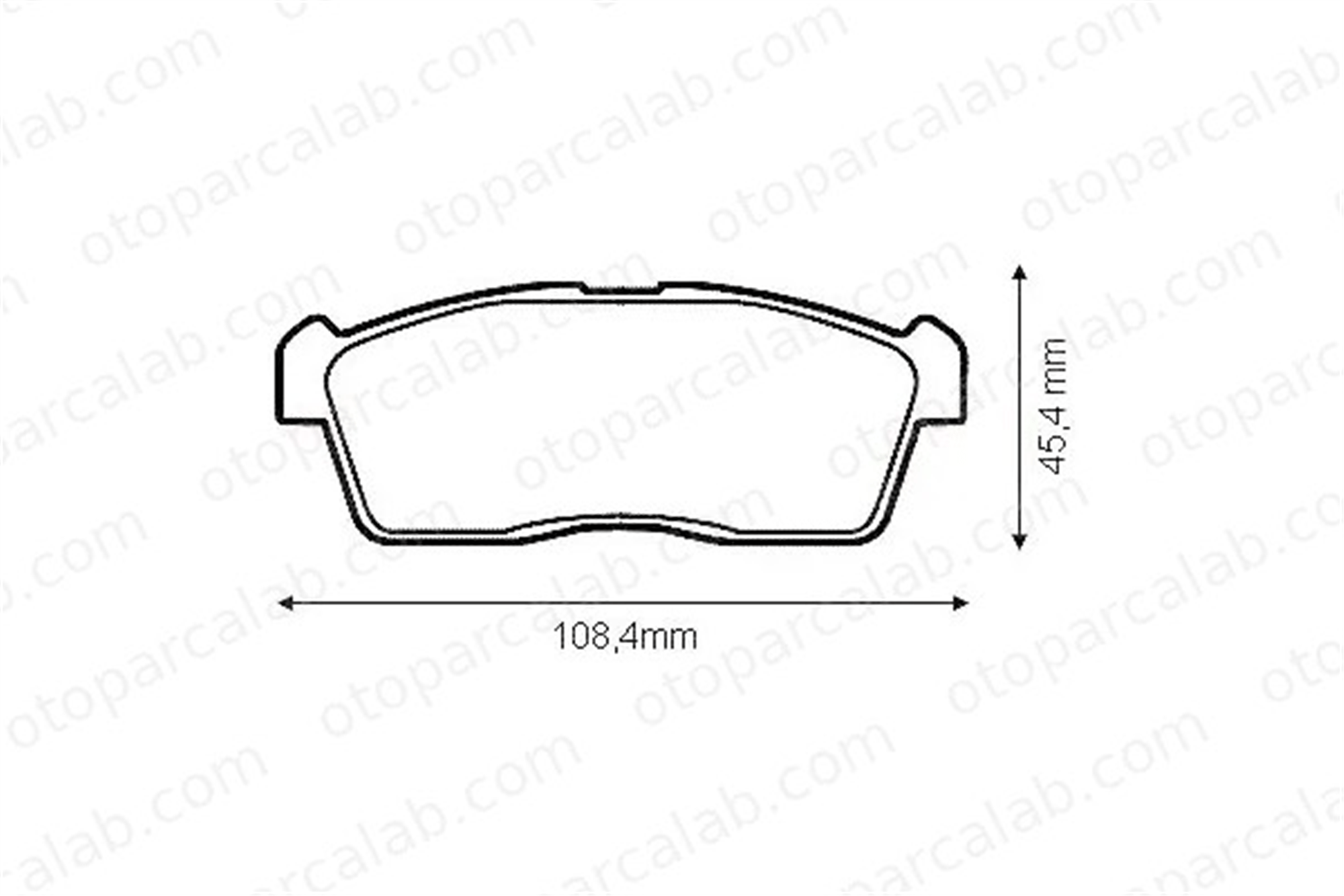 MGA 55430 Fren Disk Balata Ön DAIHATSU SIRION YRV 449197E 449197201