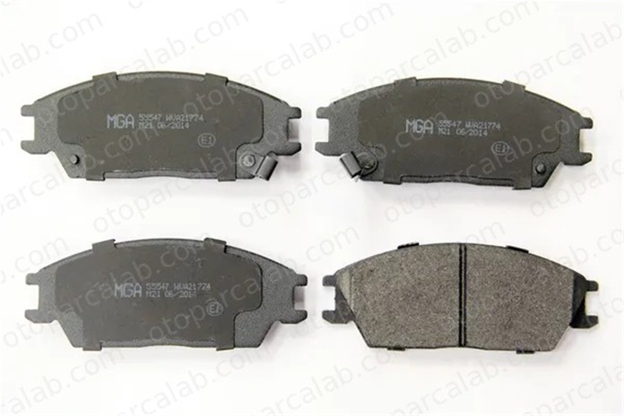 MGA 55547 Fren Disk Balata Ön HYUNDAI GETZ ACCENT II 581011CA10 581011CA00
