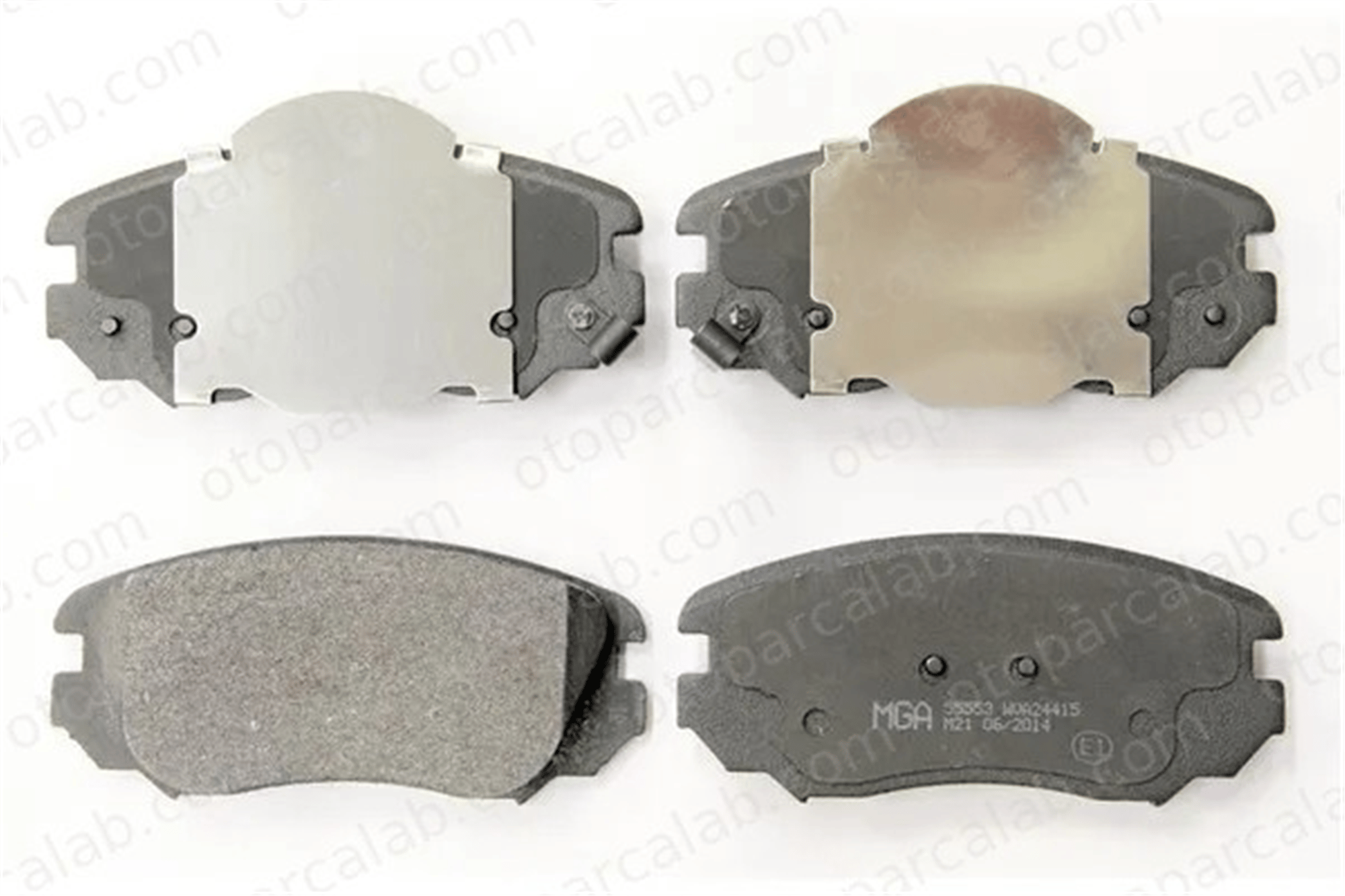 MGA 55553 Fren Disk Balata Ön OPEL INSIGNIA A INSIGNIA A Sedan 1605624 13237750