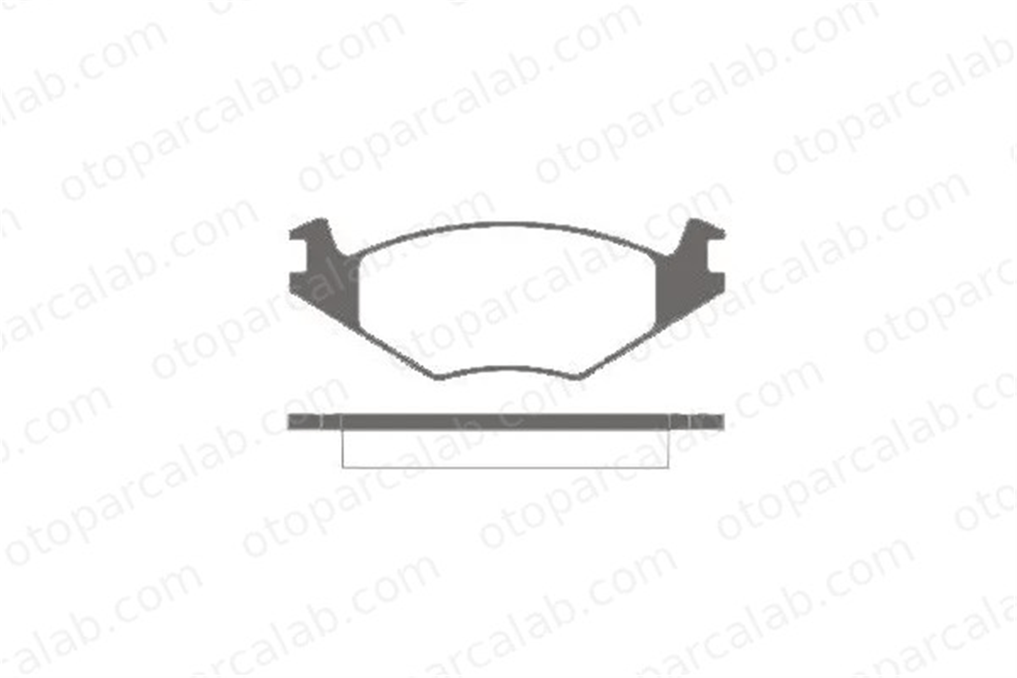 MGA 55580 Fren Disk Balata Ön VW POLO III POLO Coupe 867698151 867615109A