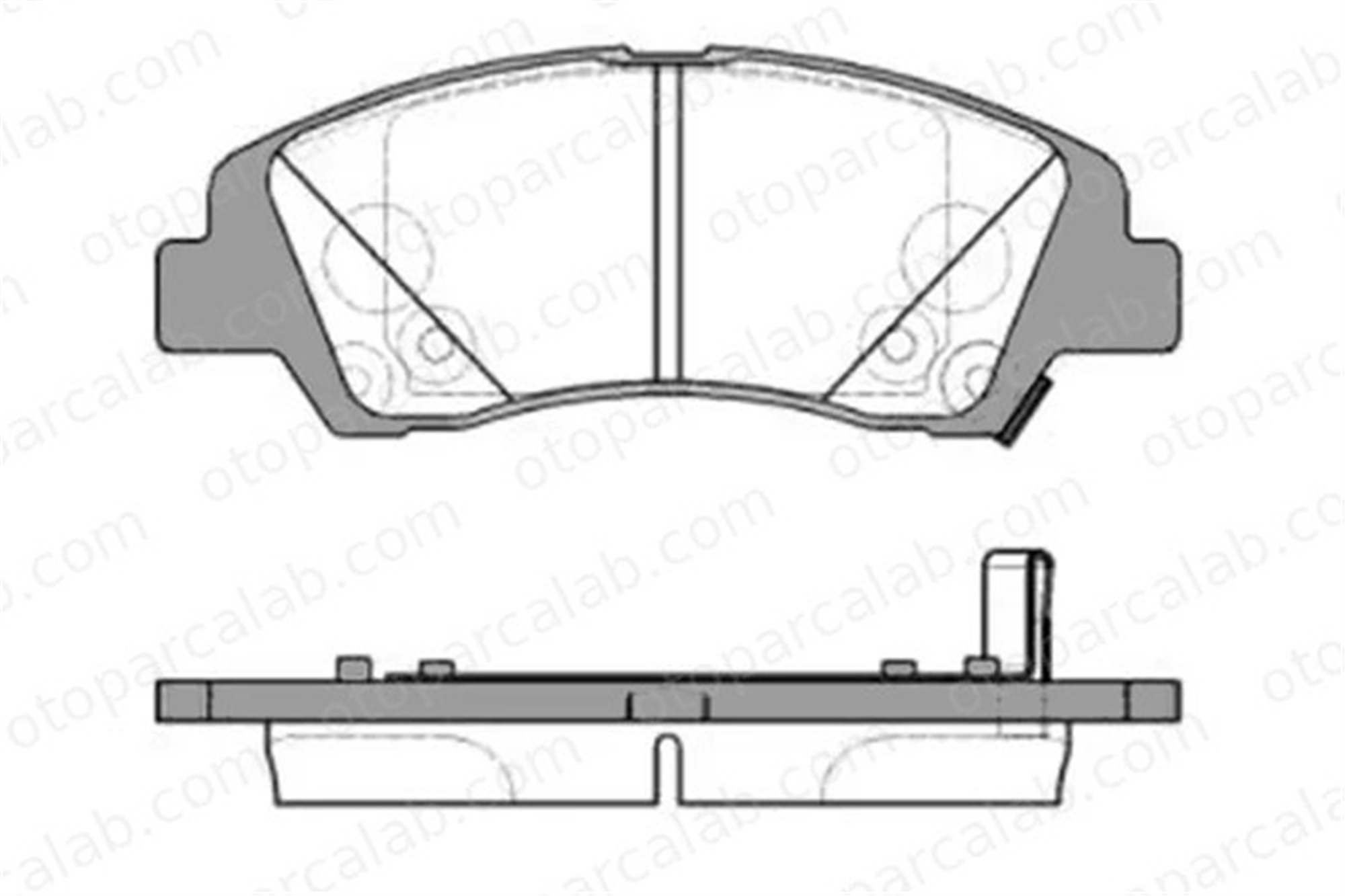 MGA 55610 Fren Disk Balata Ön HYUNDAI i10 II i10 III 58101B9A70 58101B4A00