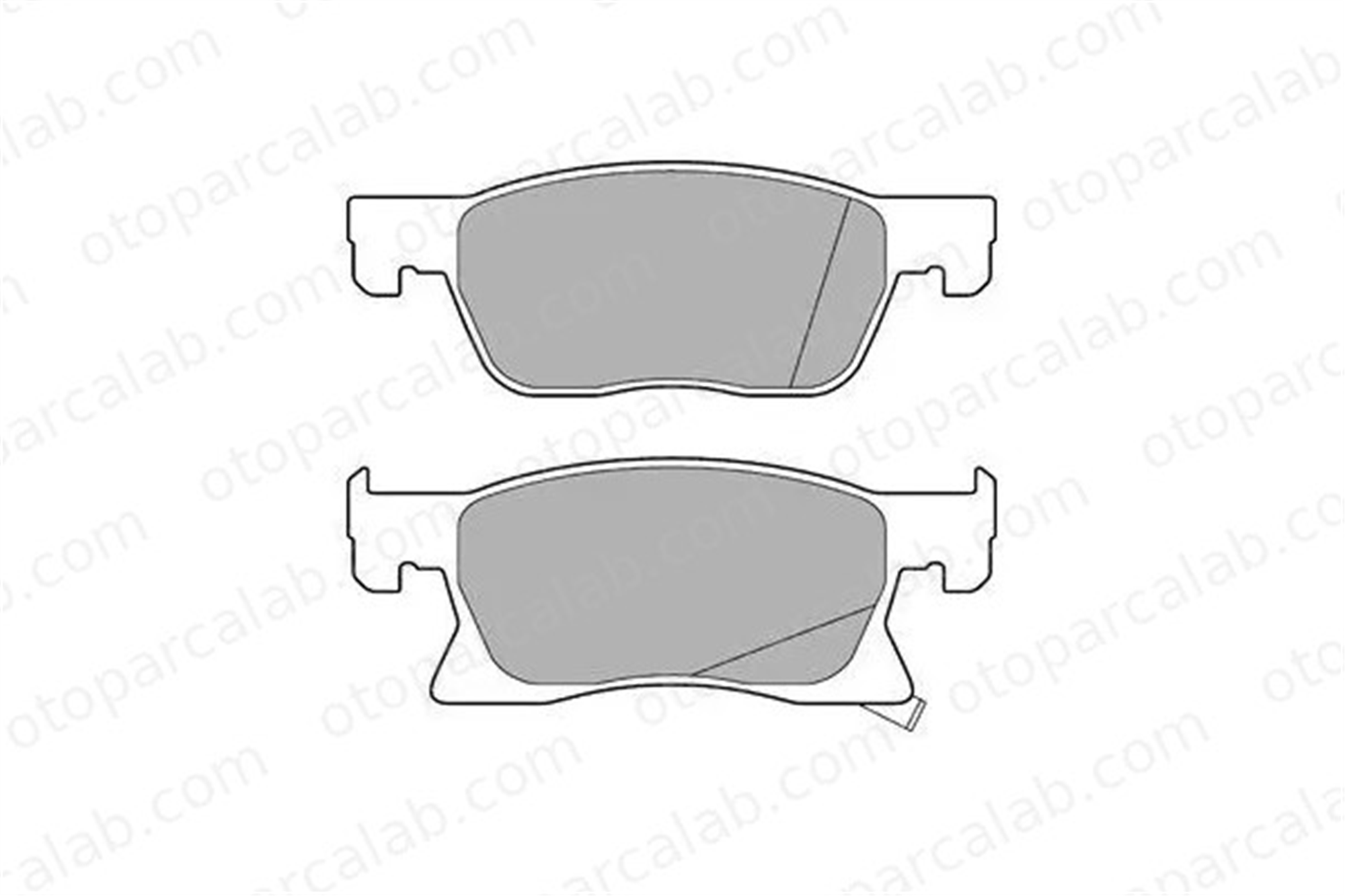 MGA 55665 Fren Disk Balata Ön OPEL ASTRA K ASTRA K Sports Tourer 13478300 1684934780