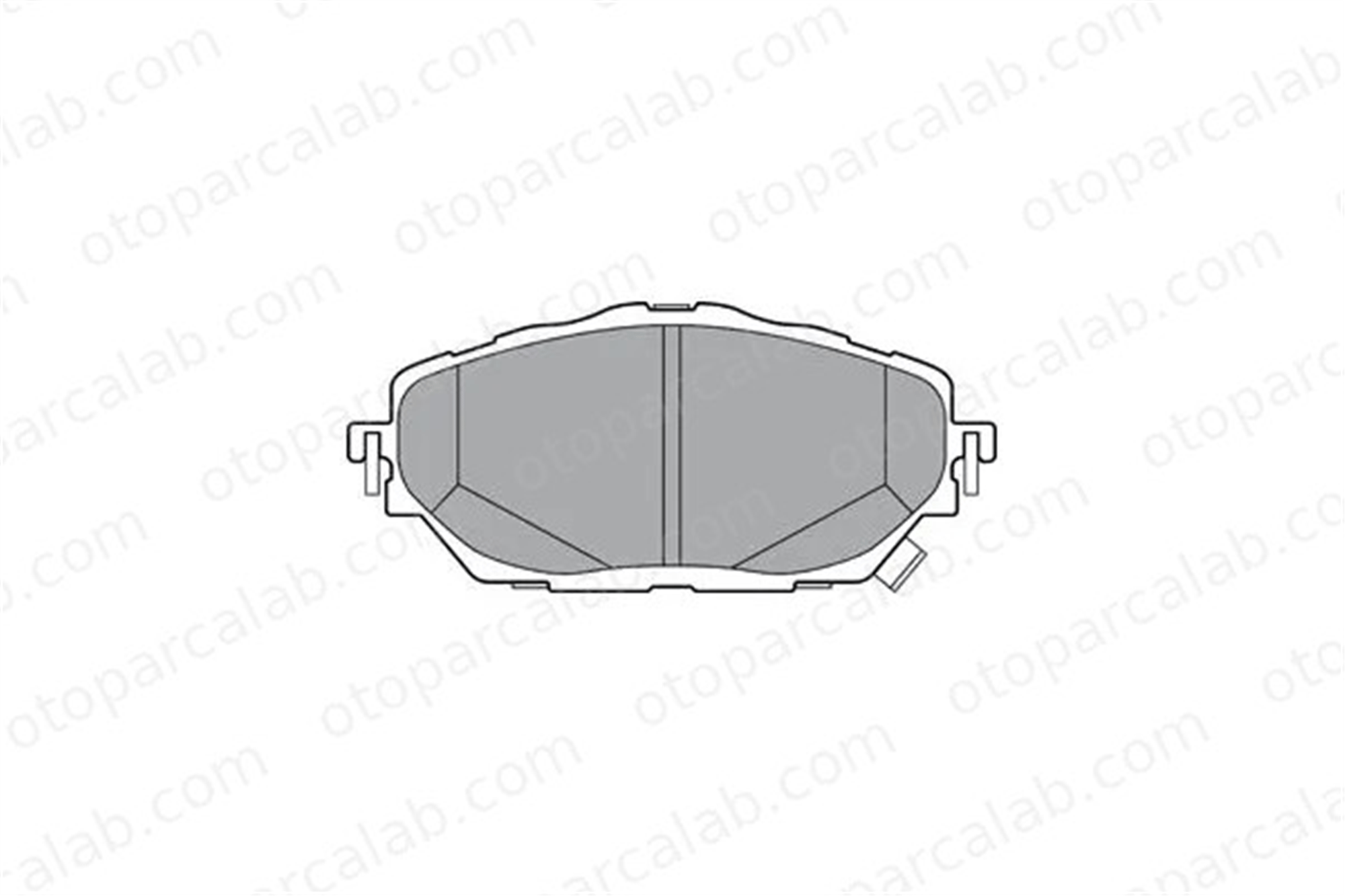MGA 55677 Fren Disk Balata Ön TOYOTA C-HR COROLLA Hatchback 4465F4010 04465-F4010