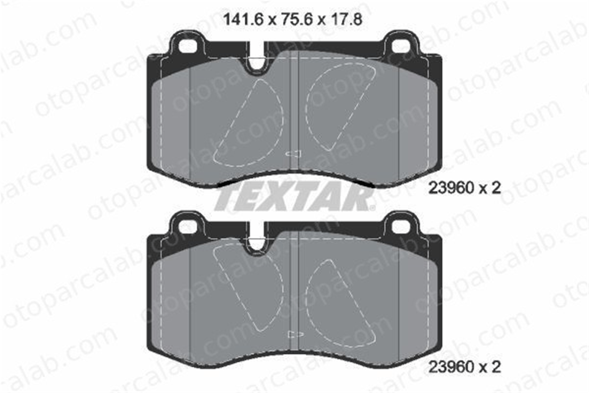 MGA 55830 Fren Disk Balata Ön MERCEDES-BENZ S-SERISI S-SERISI Coupe A0004209204 4209204