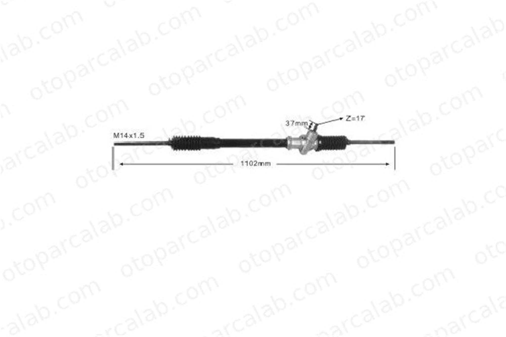 MGA 90100 Direksiyon Kutusu FIAT 131 132 4461468 5924841
