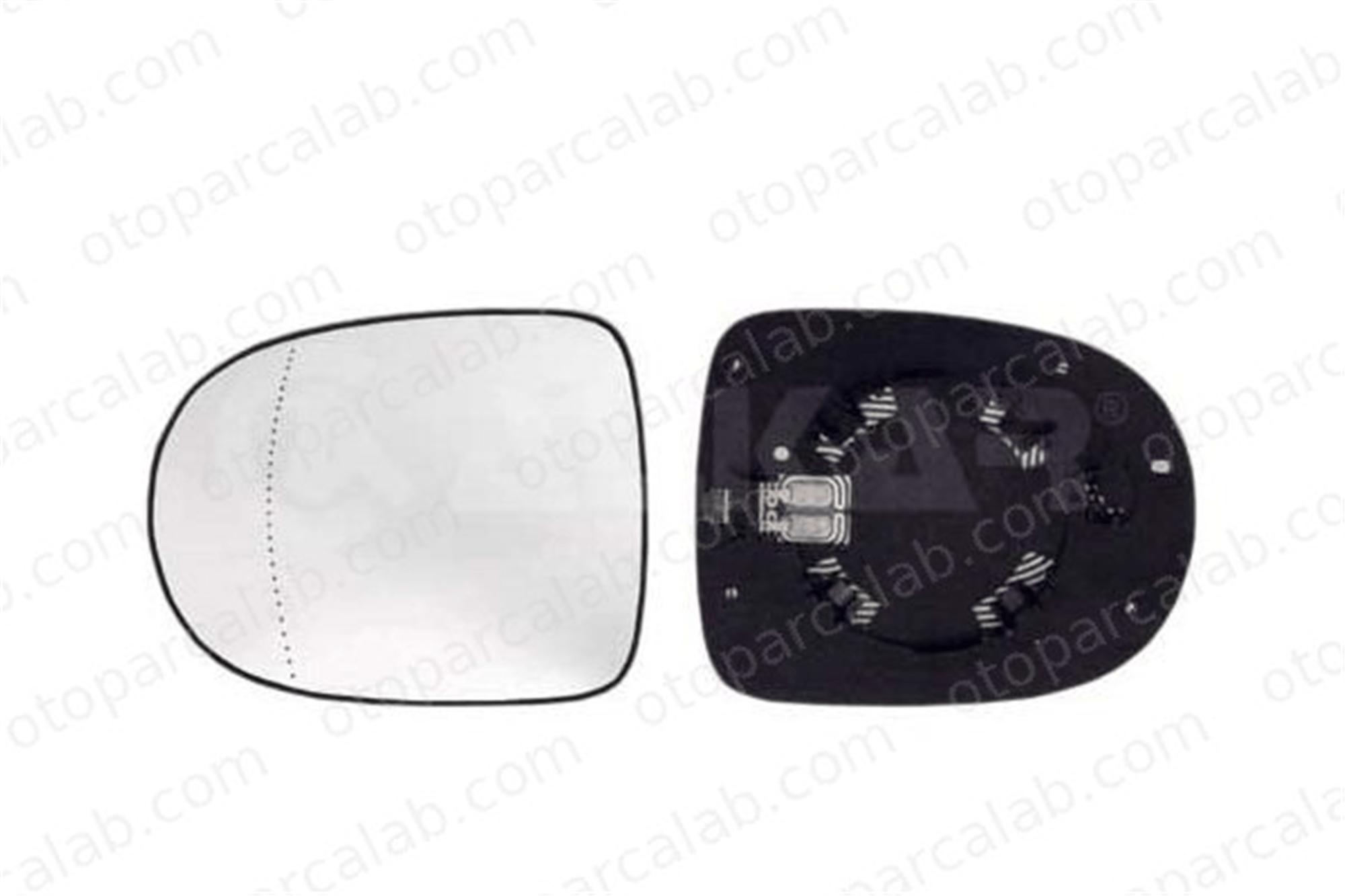 MGA 98318 Ayna Camı Dış Sol RENAULT CLIO III CLIO III Grandtour 7701069522 7701069553