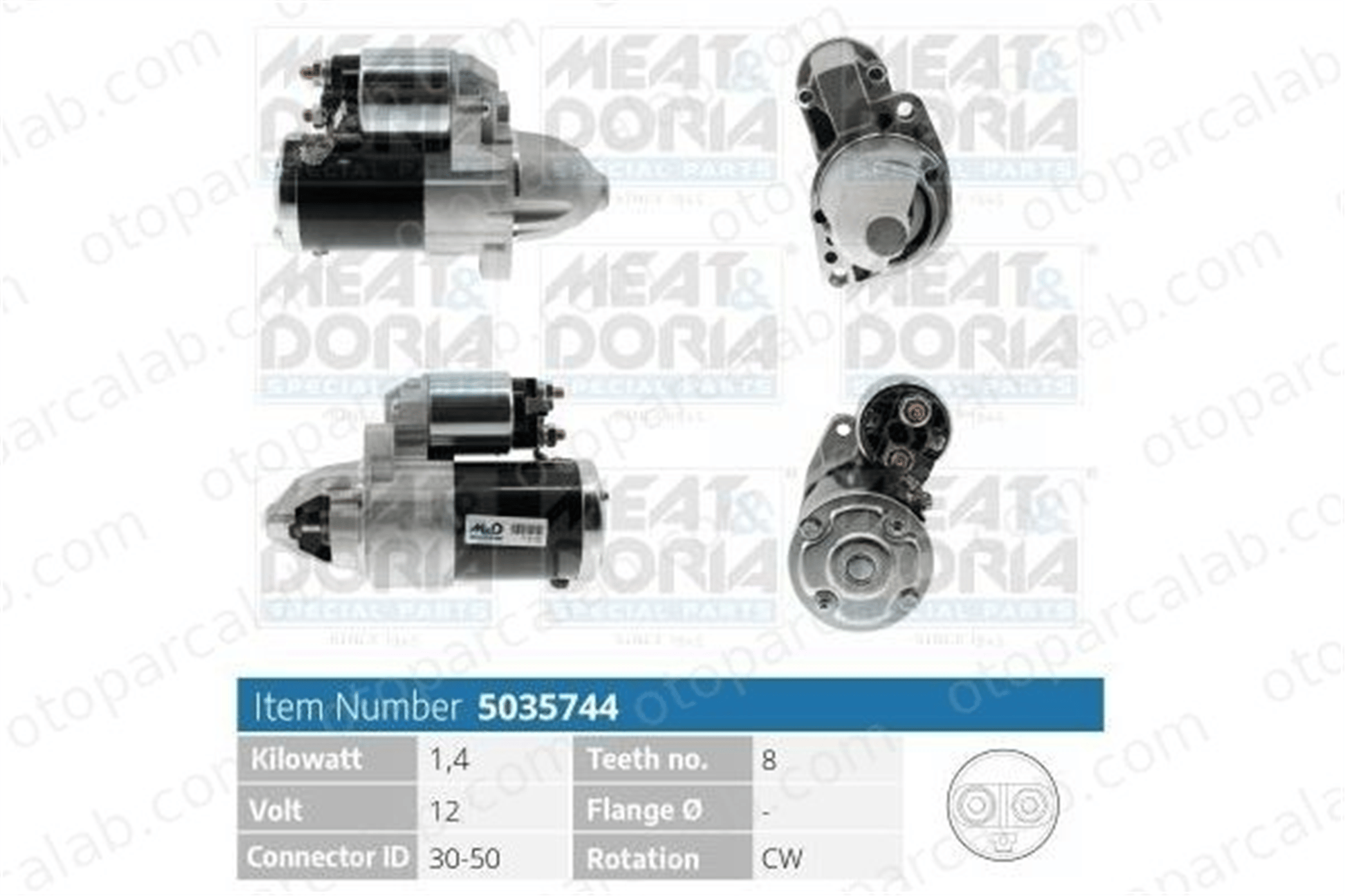 MITSUBISHI ORJINAL M0T21571 Marş Dinamosu MITSUBISHI LANCER VIII LANCER VIII Sportback M0T21571 5802FD