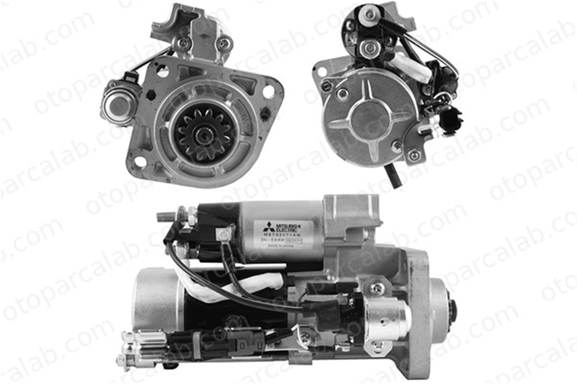 MITSUBISHI ORJINAL M8T62671 Marş Dinamosu MAN F90 TGS I 51262017236 51262019236