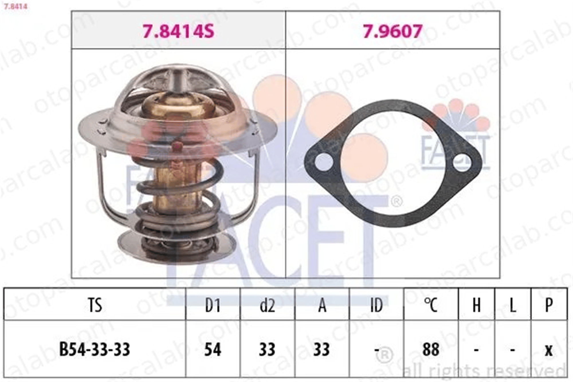 MOBIS 0K41015171A Termostat KIA BONGO Platform şasi CARNIVAL / GRAND CARNIVAL III K41015171A 0K410-15171A