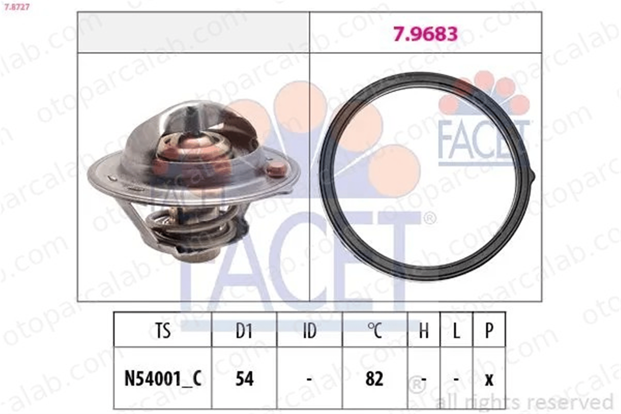 MOBIS 255002B000 Termostat 82 °C HYUNDAI i30 i30 Station wagon 255002B000 255002B400