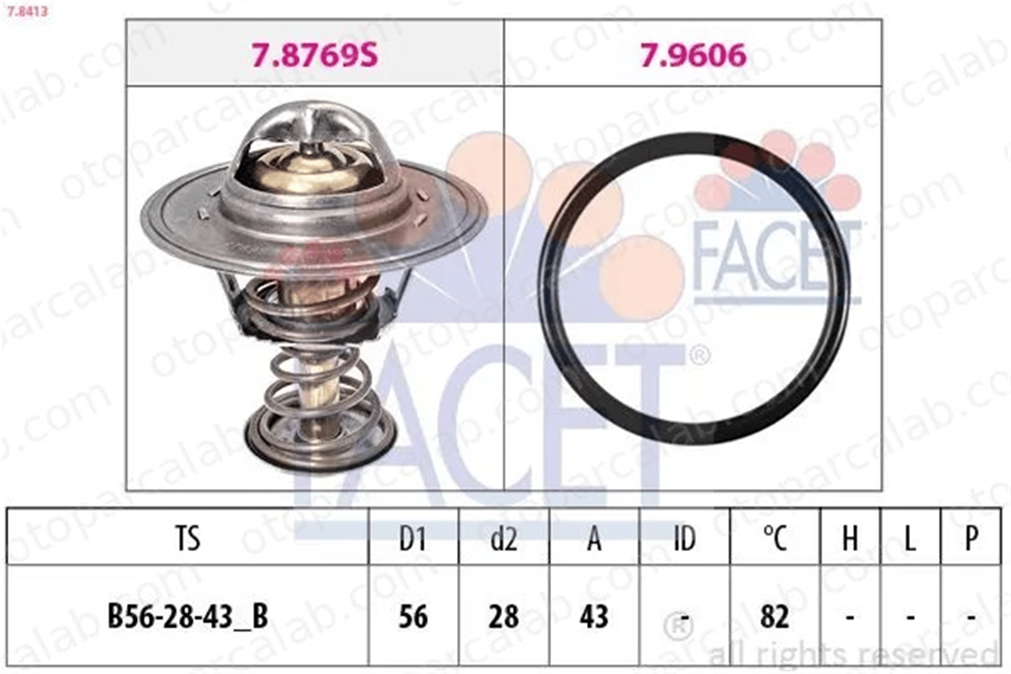 MOBIS 2551042100 Termostat 82 °C HYUNDAI H-1 / STAREX Minibüs/Otobüs TERRACAN 2551042100 2551042541