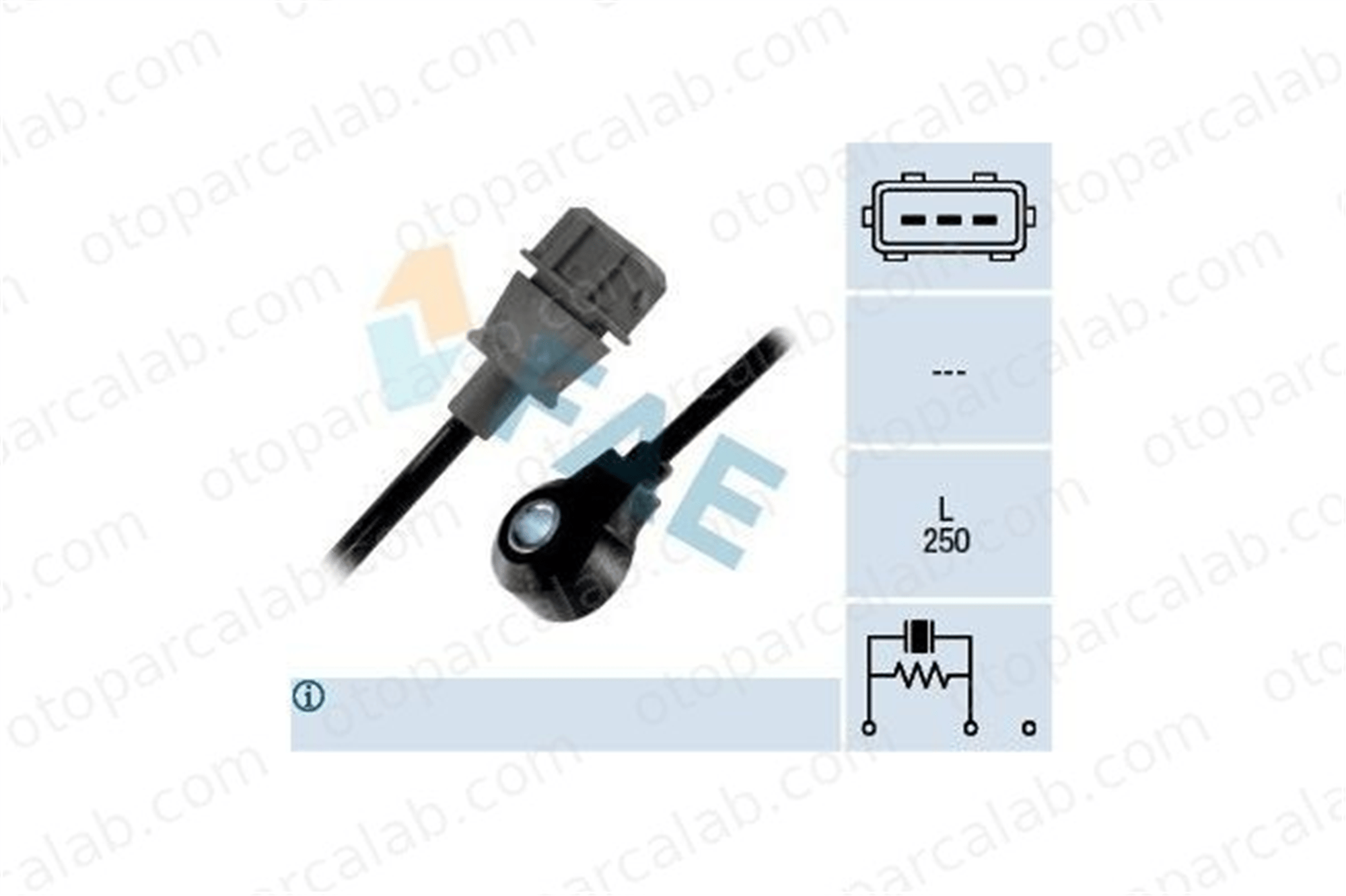 MOBIS 392504X410 Vuruntu Sensörü KIA CARNIVAL / GRAND CARNIVAL III 392504X410