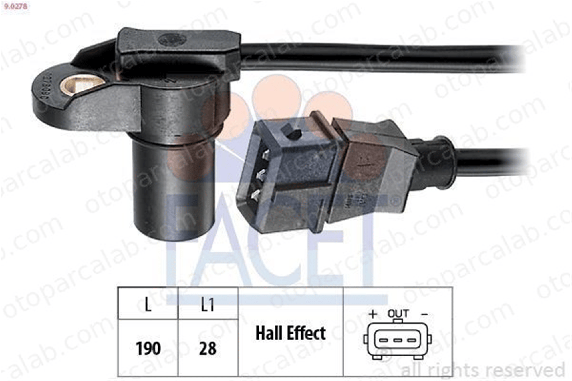 MOBIS 3935022040 Eksantrik Devir Sensörü HYUNDAI ACCENT I ACCENT Sedan 3935022040