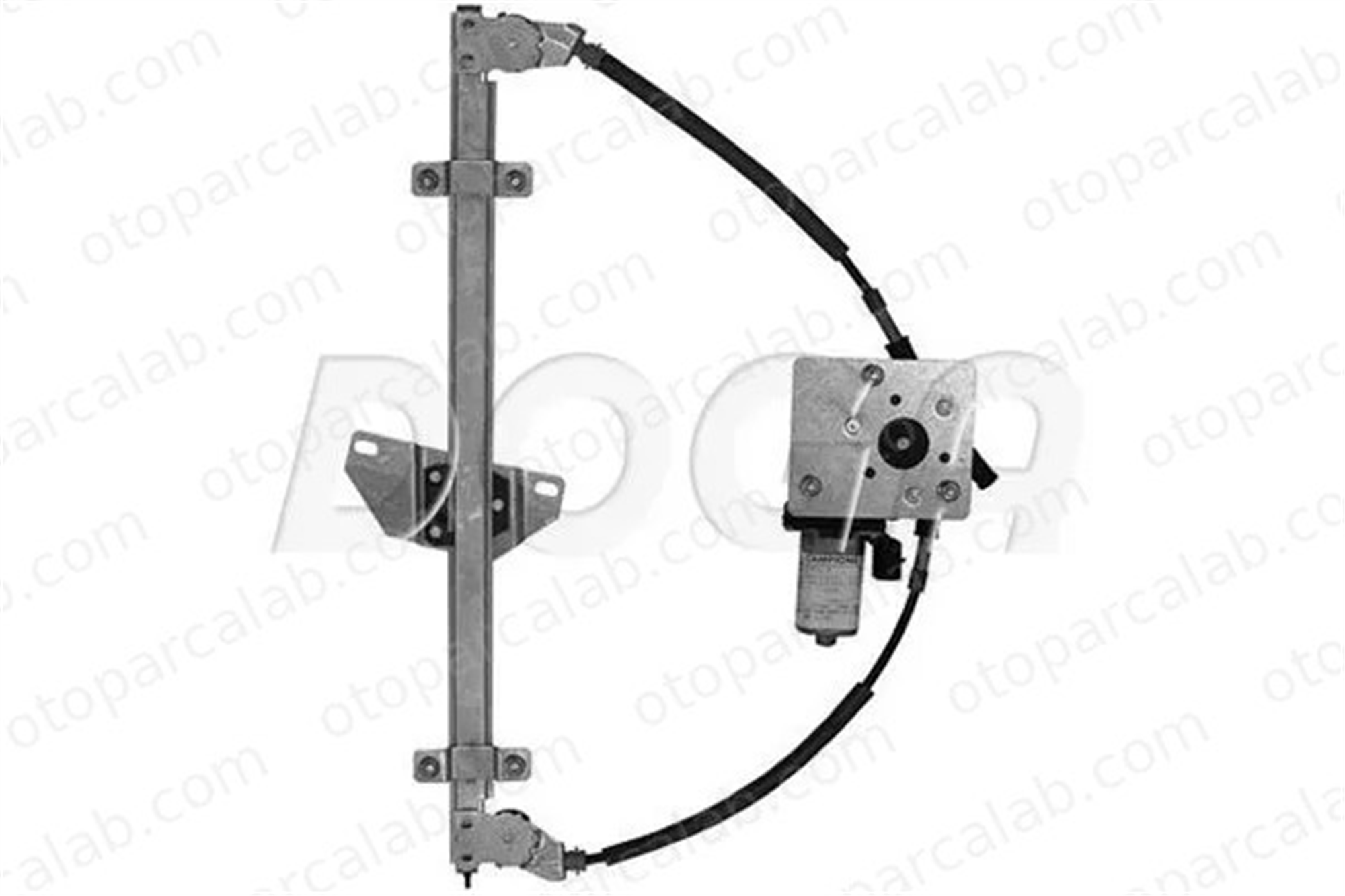 MOBIS 8340222000 Cam Krikosu Arka Sağ HYUNDAI ACCENT I ACCENT Sedan 8340222000