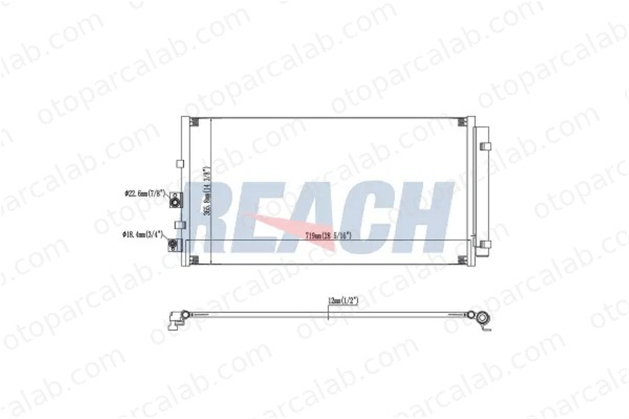 MOCA ACCN1249 Klima Radyatörü FORD FOCUS IV FOCUS IV Turnier 2210579 2381795