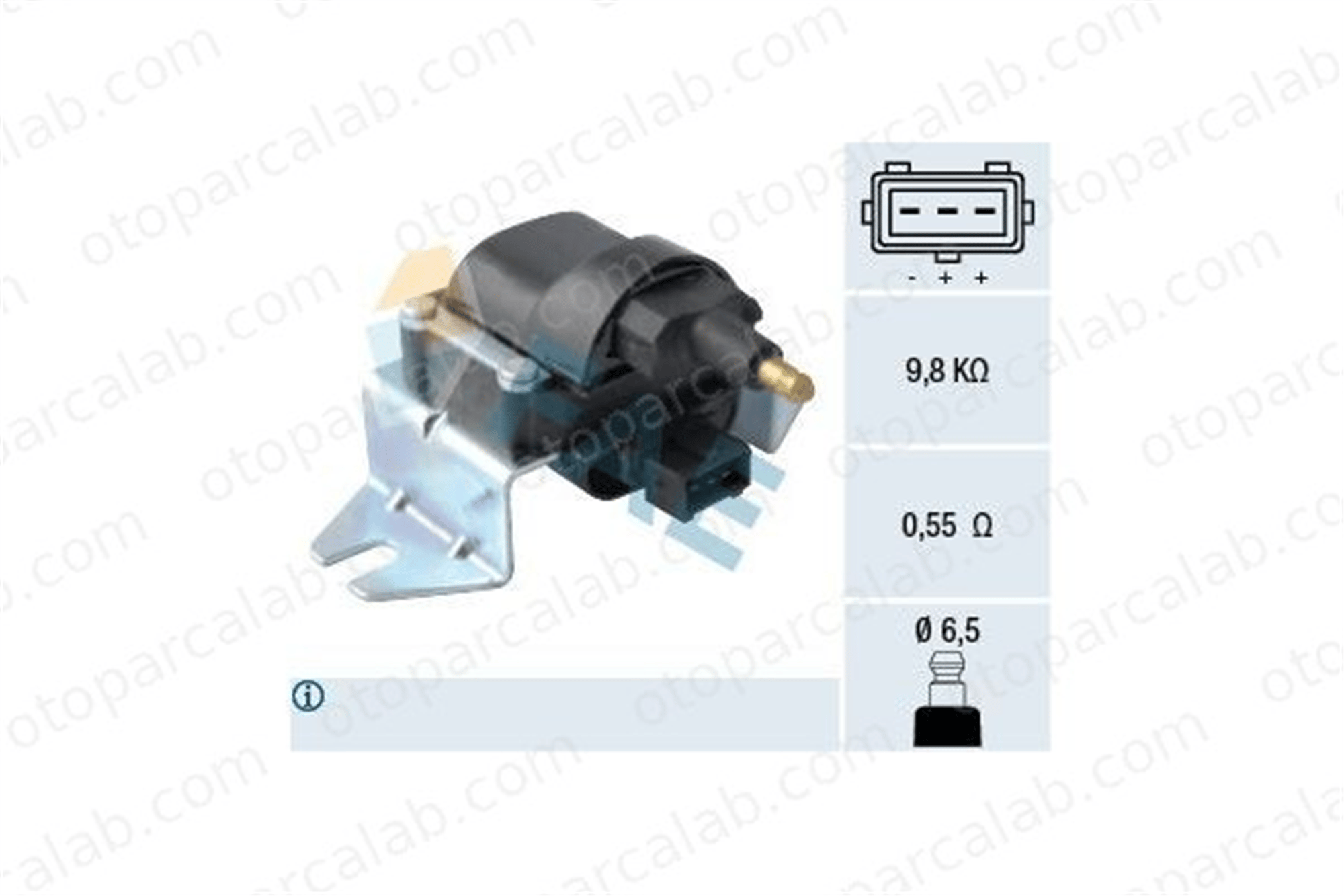 MOTORTEC ELT0139 Ateşleme Bobini RENAULT CLIO I TWINGO I 7700749450 594029