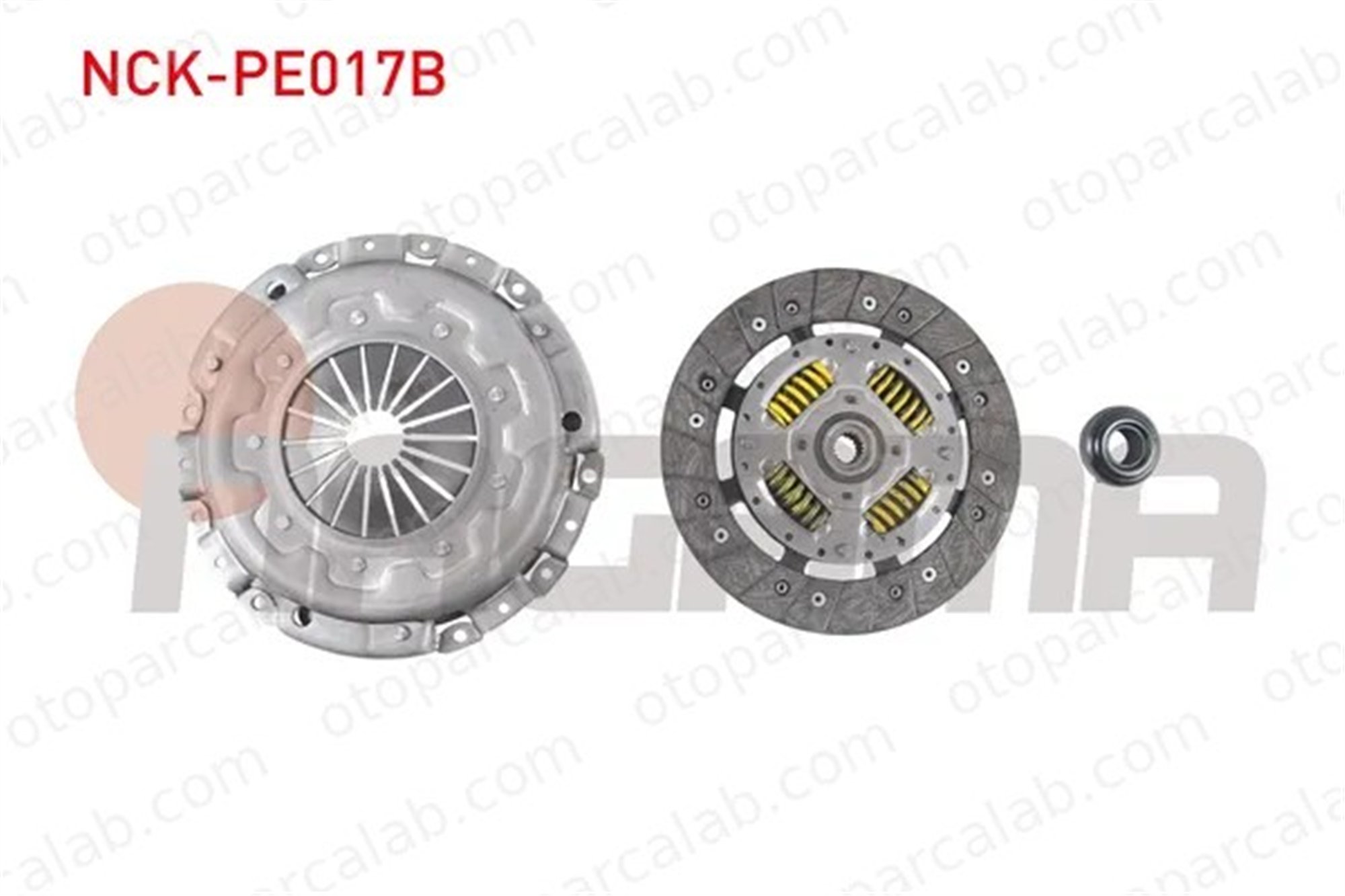 NAGAMA NCK-PE017B Debriyaj Seti CITROËN C3 II C3 PICASSO 1606876580 1610872680