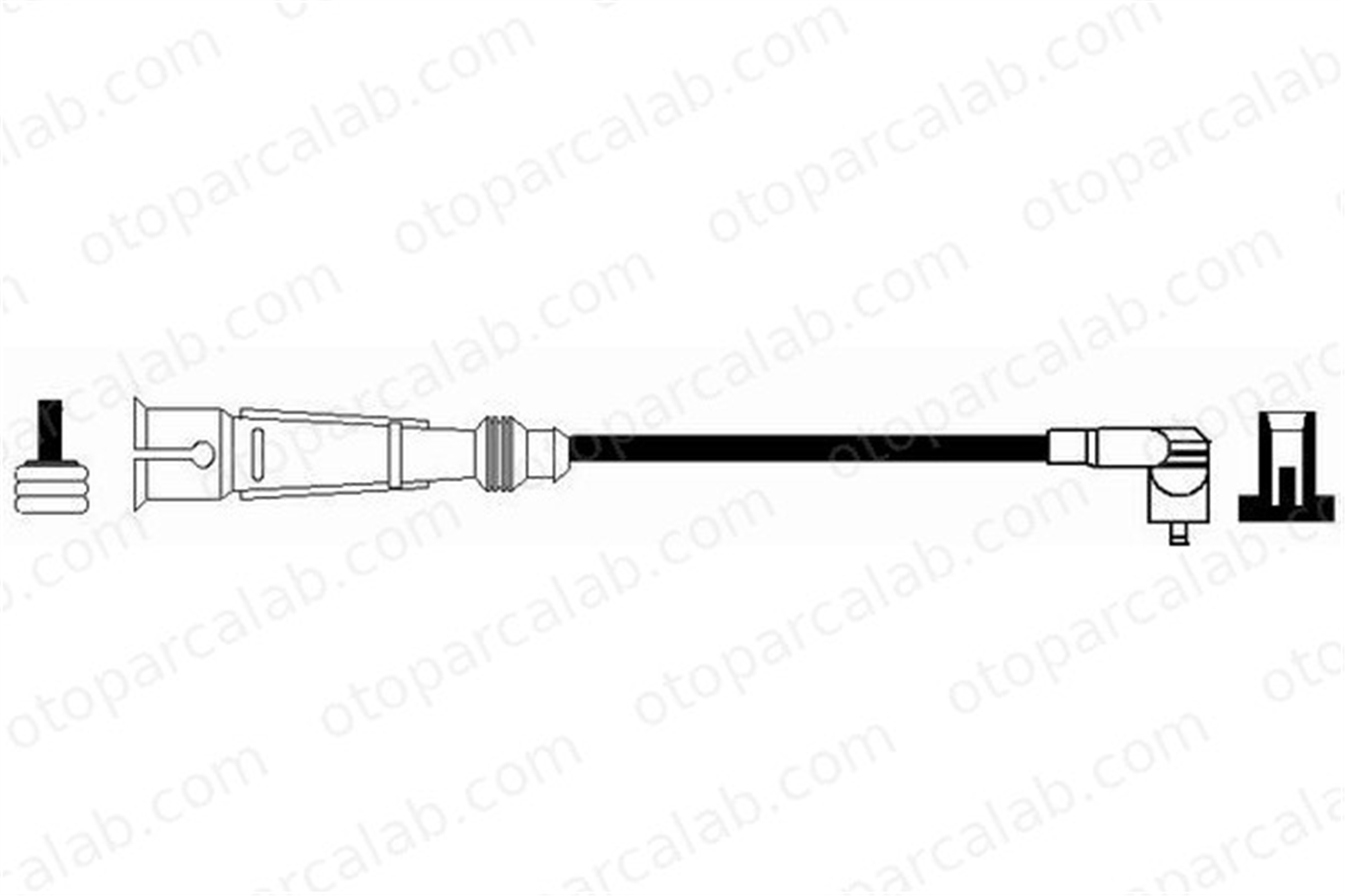 NGK 36022 Buji Kablosu VW GOLF II JETTA II 36022 N10052805