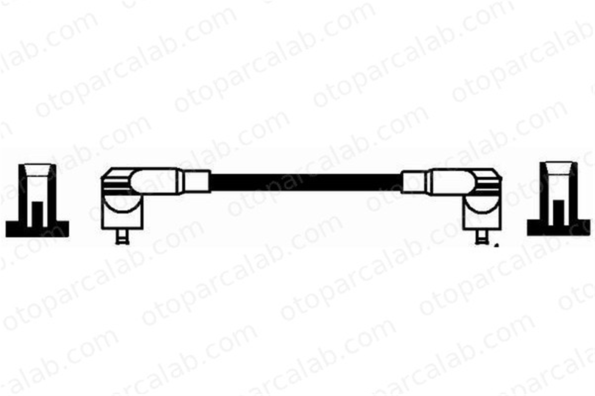 NGK 36041 Buji Kablosu AUDI 200 C3 Sedan 100 C3 Avant 36041 N10052902
