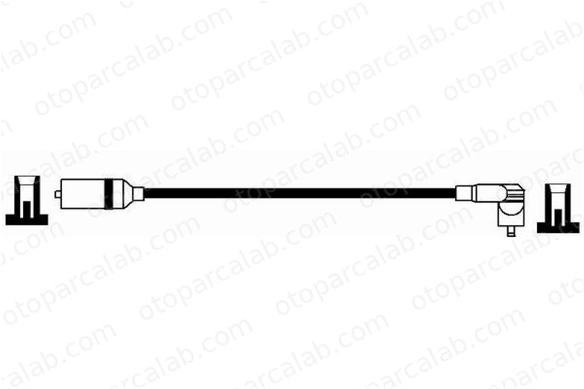 NGK 36045 Buji Kablosu VW GOLF II VENTO 36045