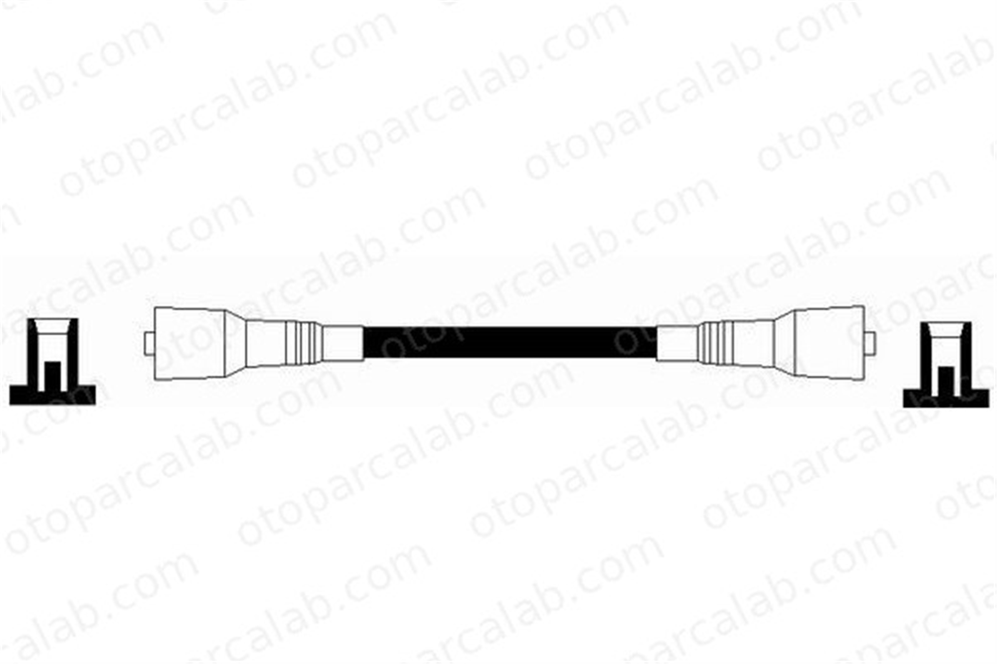 NGK 36299 Buji Kablosu OPEL ASTRA F ASTRA F Station wagon 36299 1282434