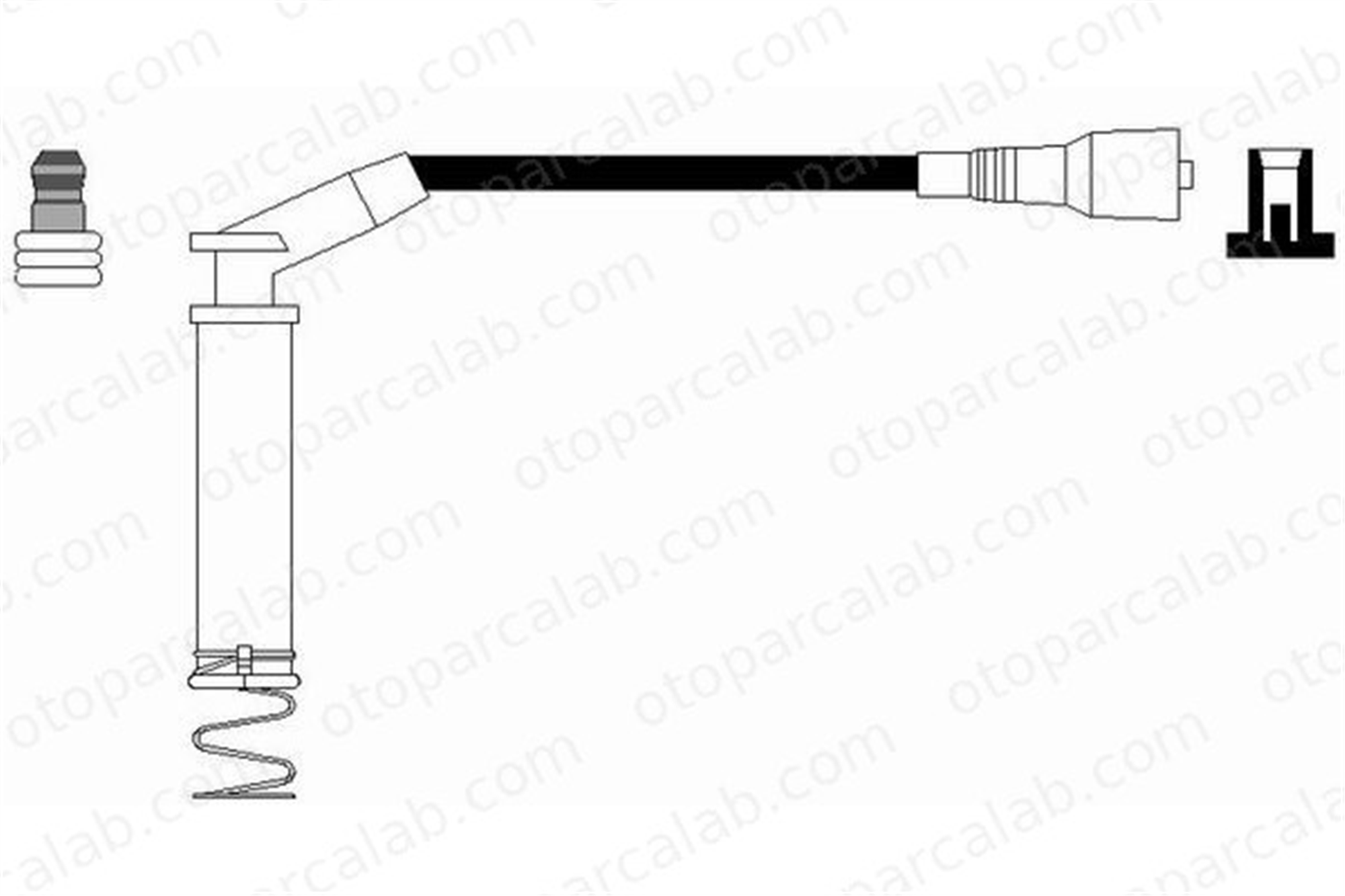 NGK 36346 Buji Kablosu OPEL OMEGA A OMEGA A Station wagon 36346 90461361