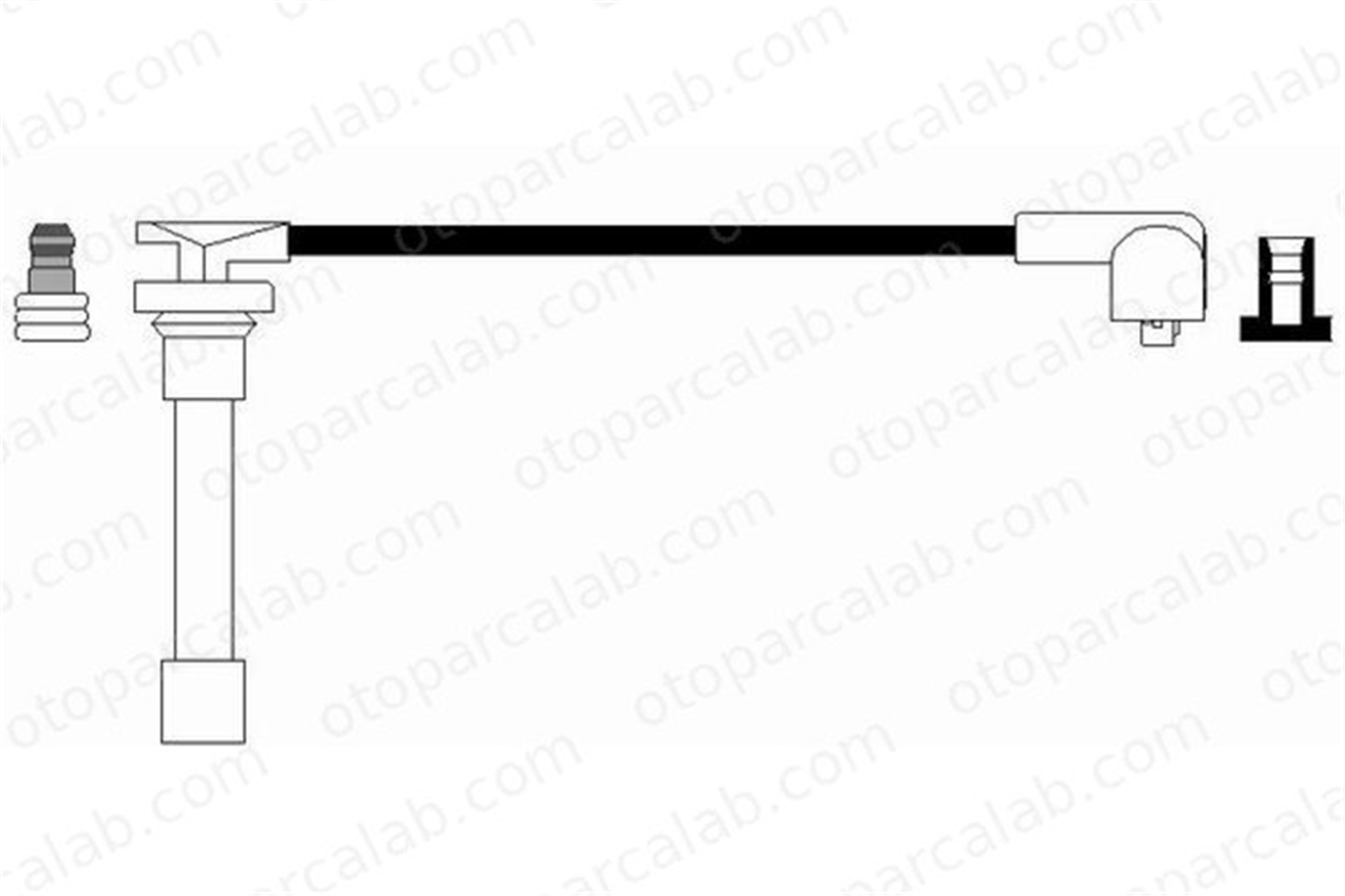 NGK 36949 Buji Kablosu NISSAN PRIMERA Hatchback PRIMERA 36949 MD334028