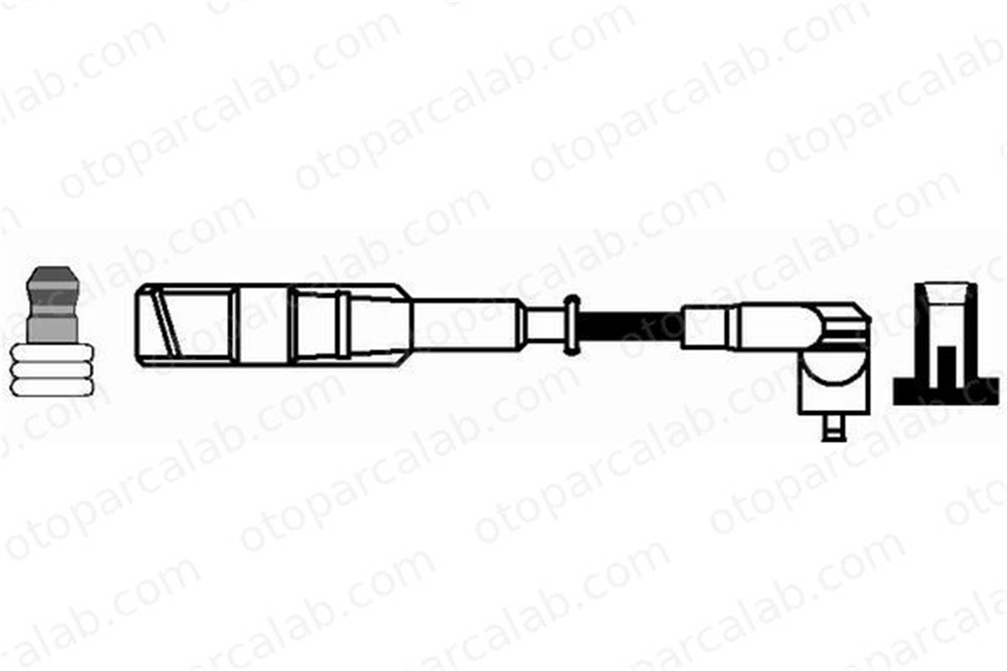 NGK 38688 Buji Kablosu FORD GALAXY I VW PASSAT B3/B4 Variant 38688