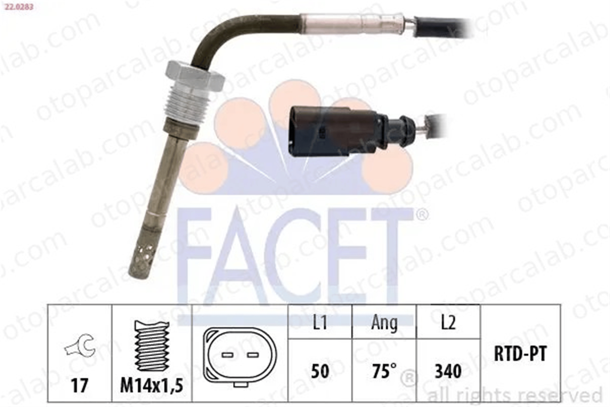 NGK 91511 Egzoz Sıcaklık Sensörü AUDI A5 A4 B8 59906088N 59906088H