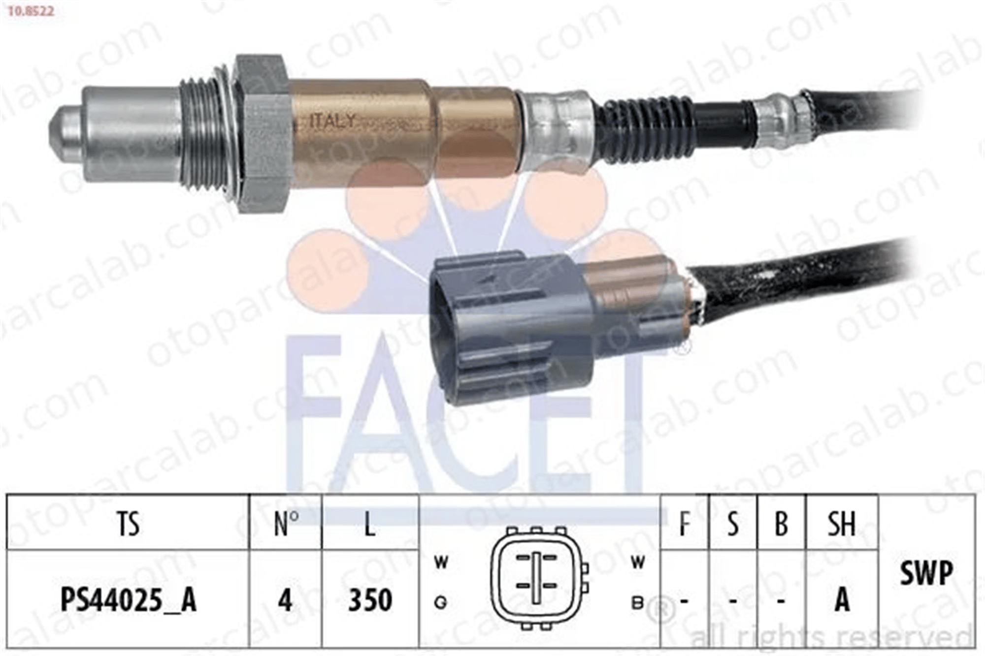 NGK 92957 Oksijen (Lambda) Sensörü TOYOTA AVENSIS AVENSIS Station wagon 8946526140 8946587401