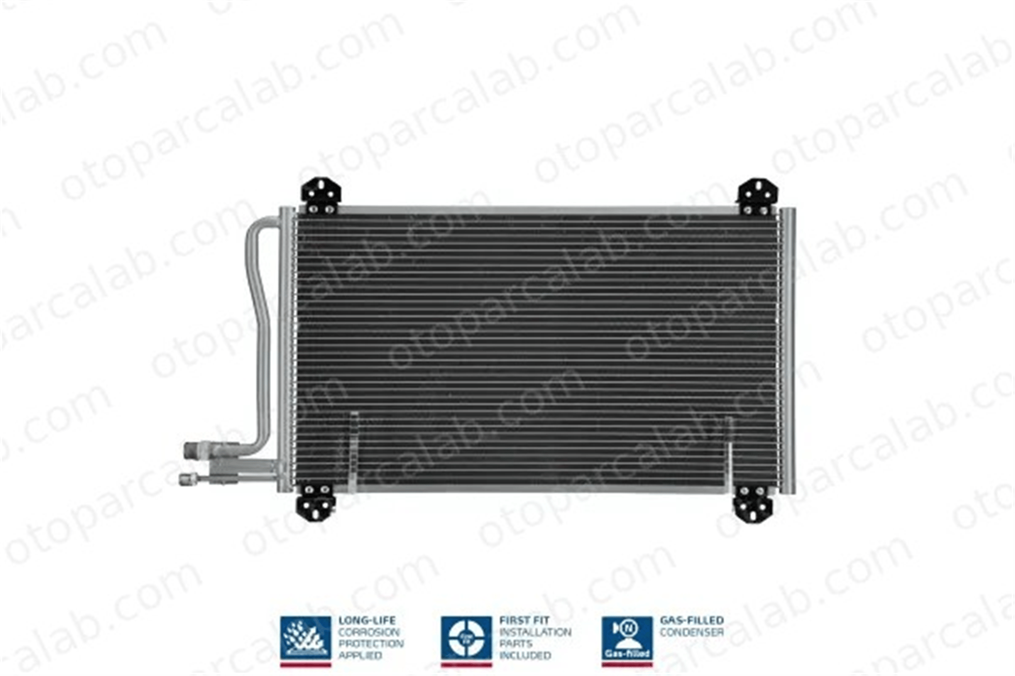 NISSENS 94225 Klima Radyatörü MERCEDES-BENZ SPRINTER 4-t Panelvan/Van SPRINTER 3-t Panelvan/Van A1408300570 5104114AA