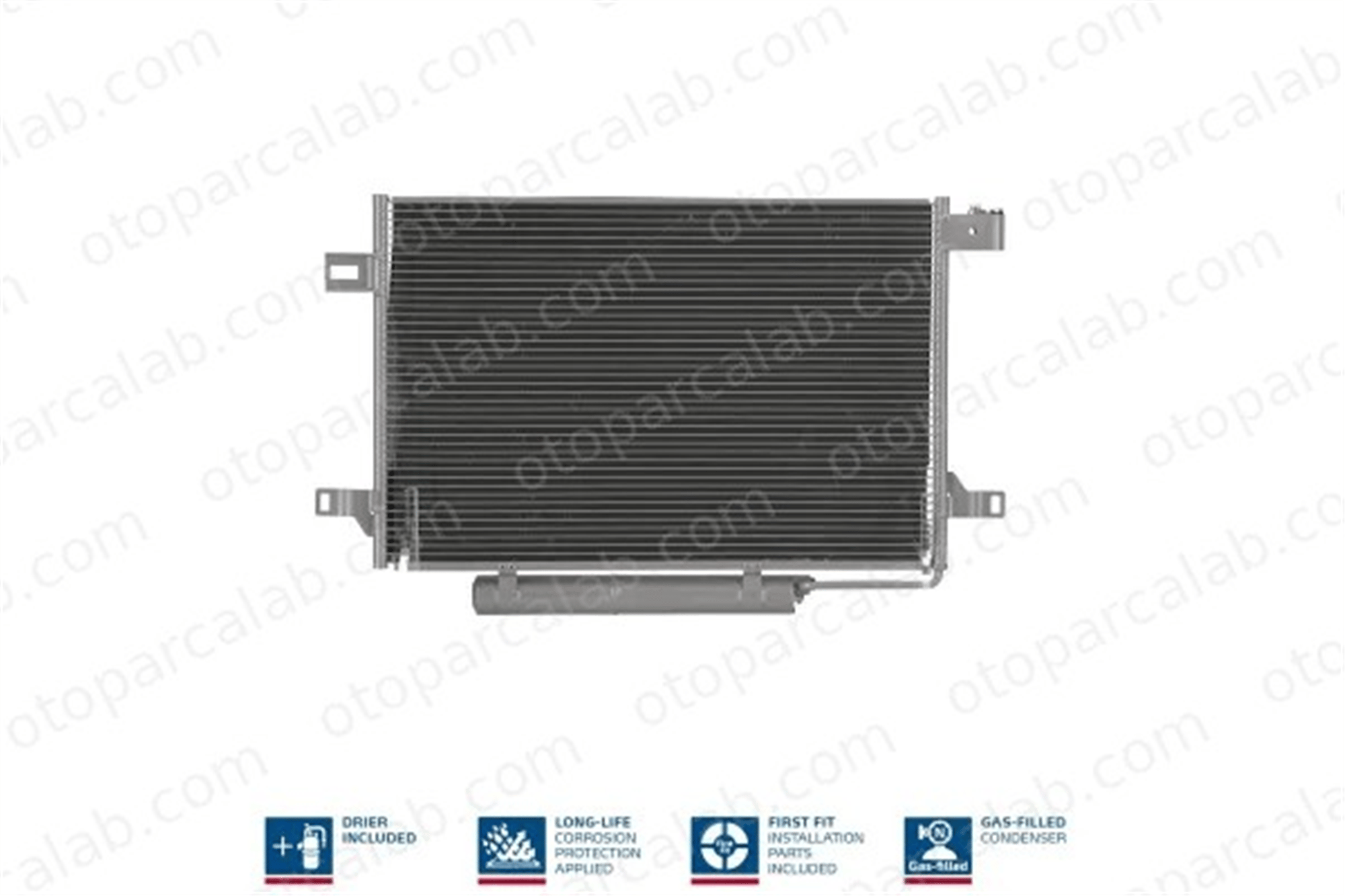 NISSENS 94910 Klima Radyatörü MERCEDES-BENZ A-SERISI B-SERISI Sports Tourer A1695000754 1695000354