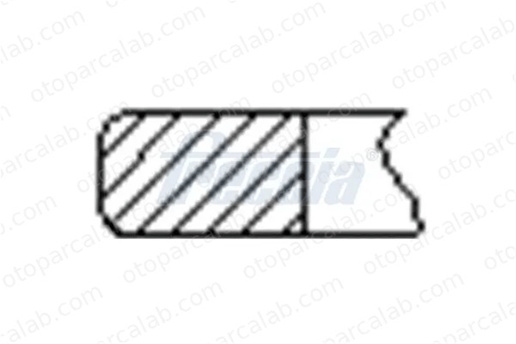 NPR 120007003600 Segman (84.00MM-STD) BMW 5 5 Touring 120007003600 11257798369