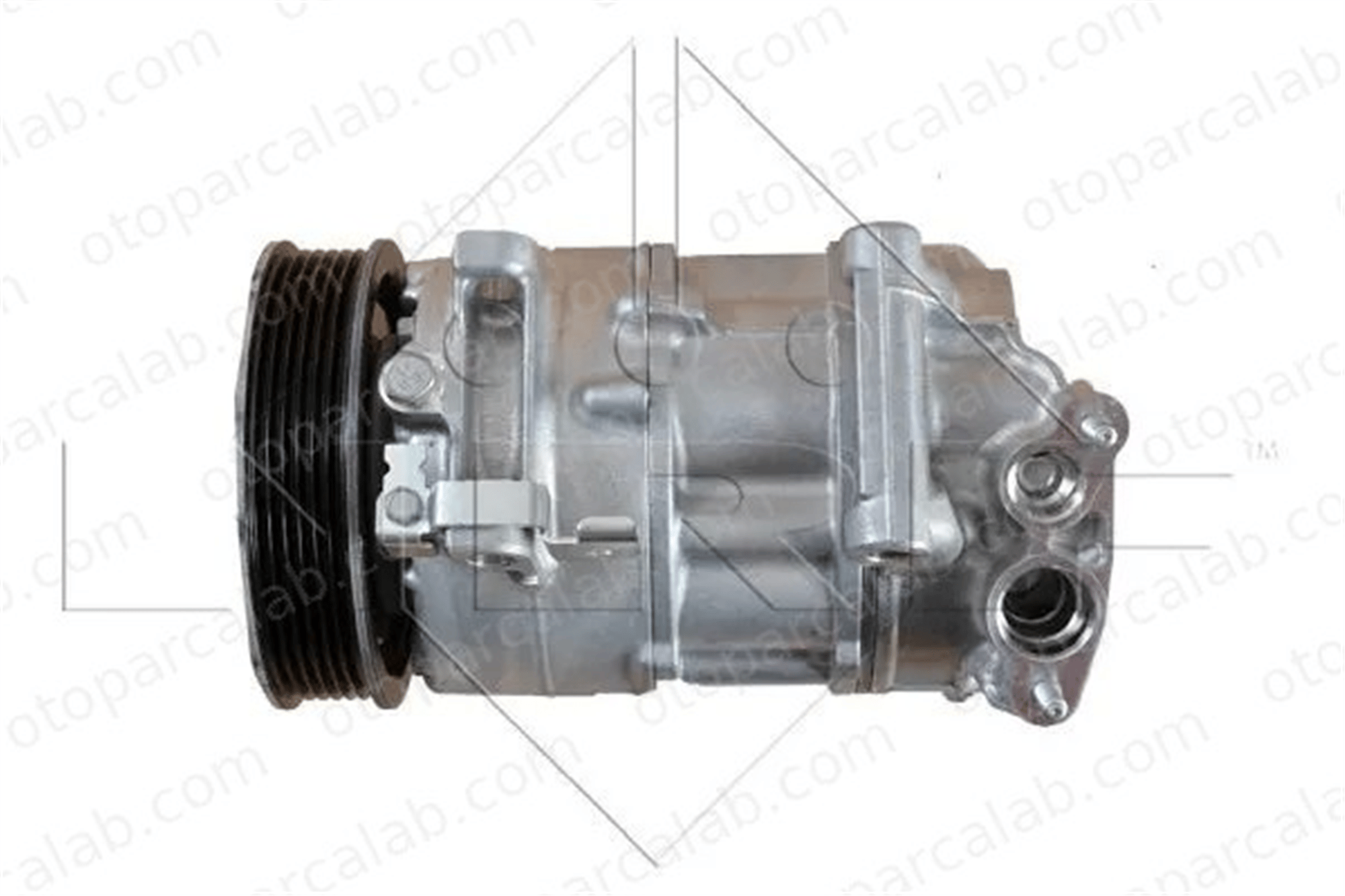 NRF 32593 Klima Kompresörü CITROËN C4 II DS4 1606230580 1606467480